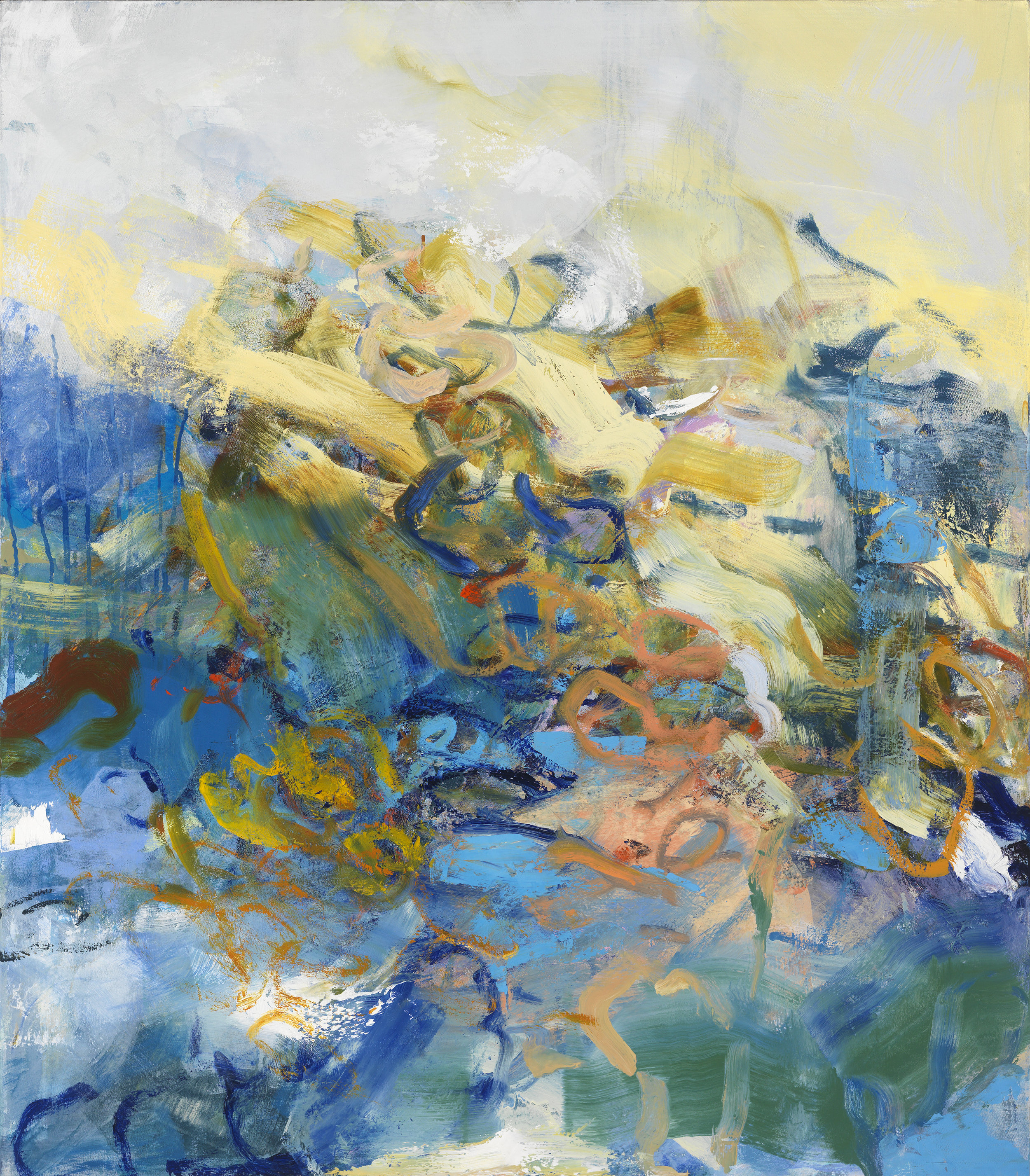  Kathy Soles,  The Climb , Oil on canvas, 44x38 