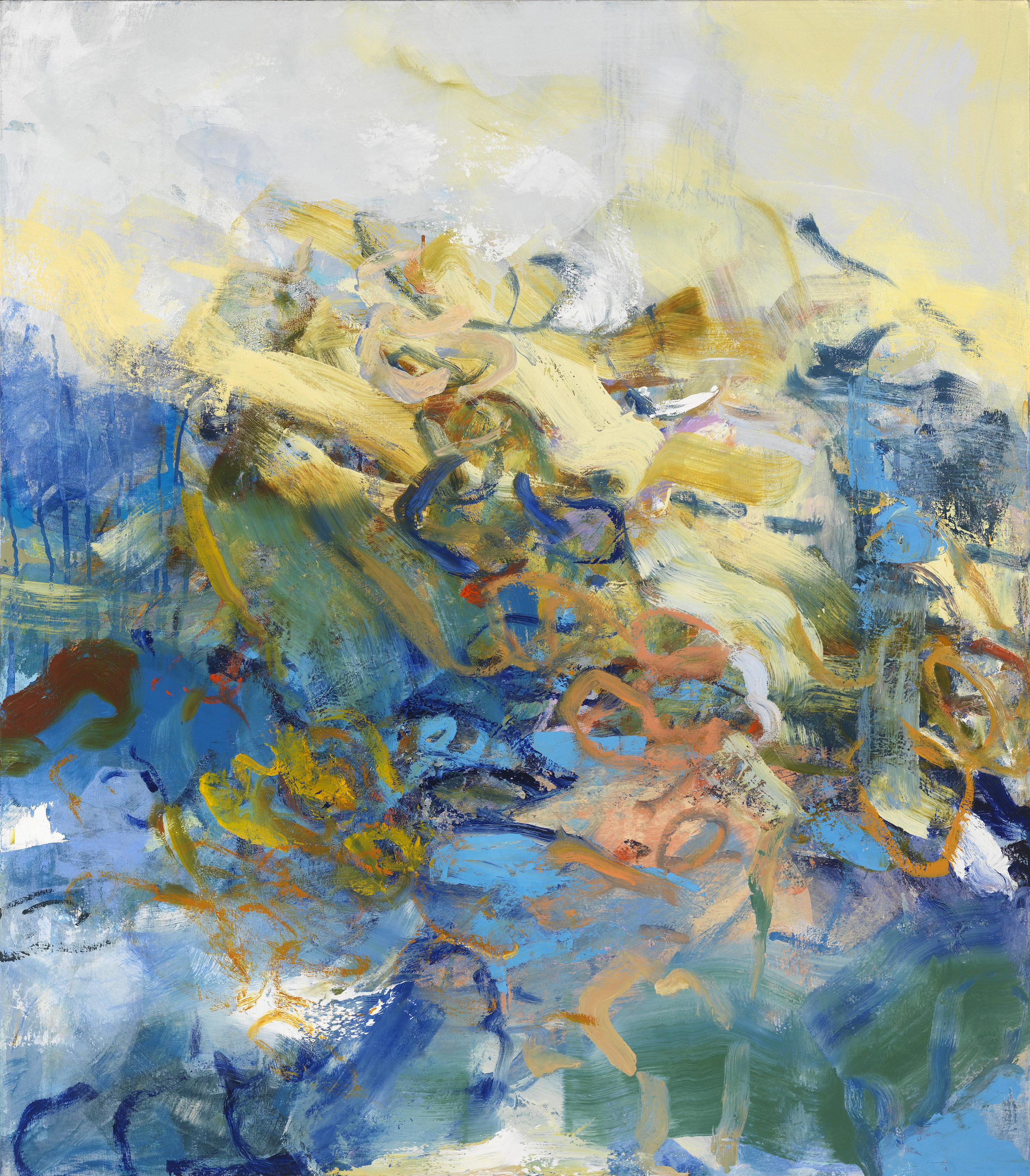 Kathy Soles, The Climb , Oil on canvas, 44x38