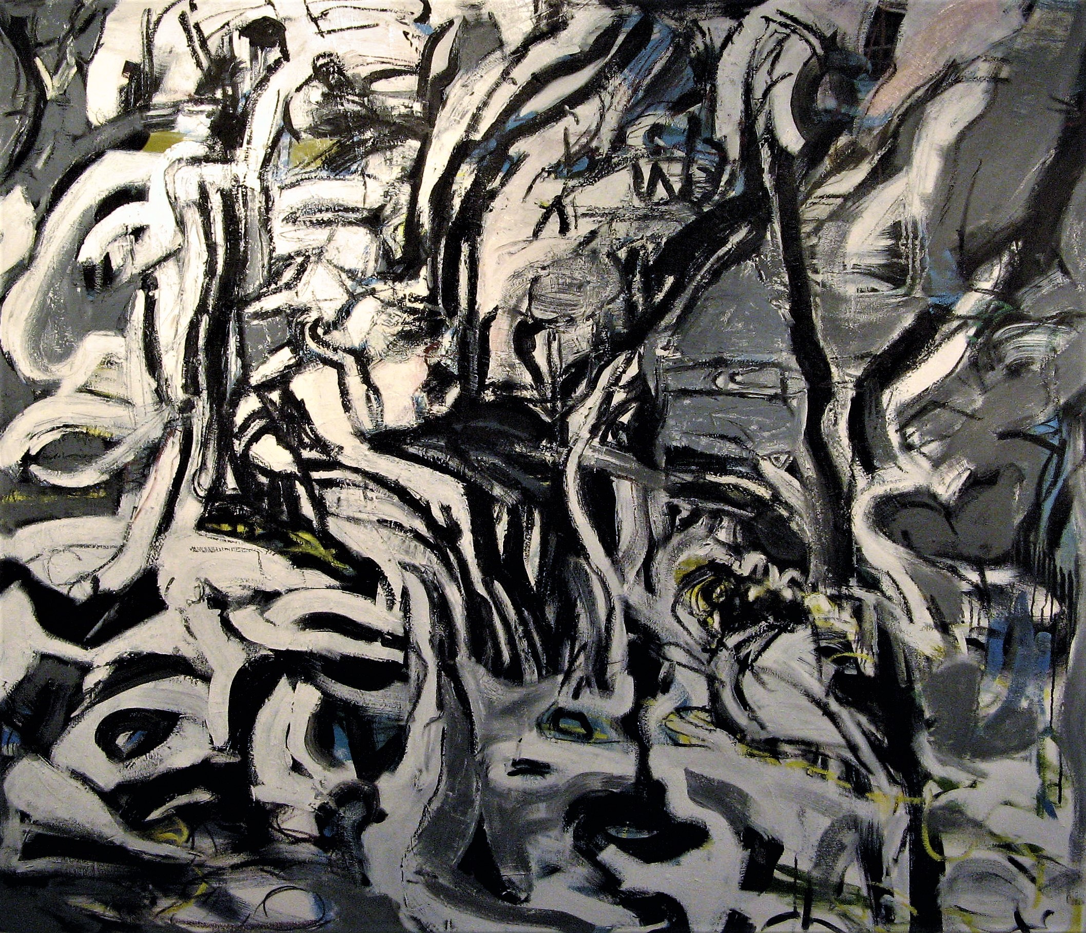Iris Osterman, Wetland , Oil on canvas, 52x60