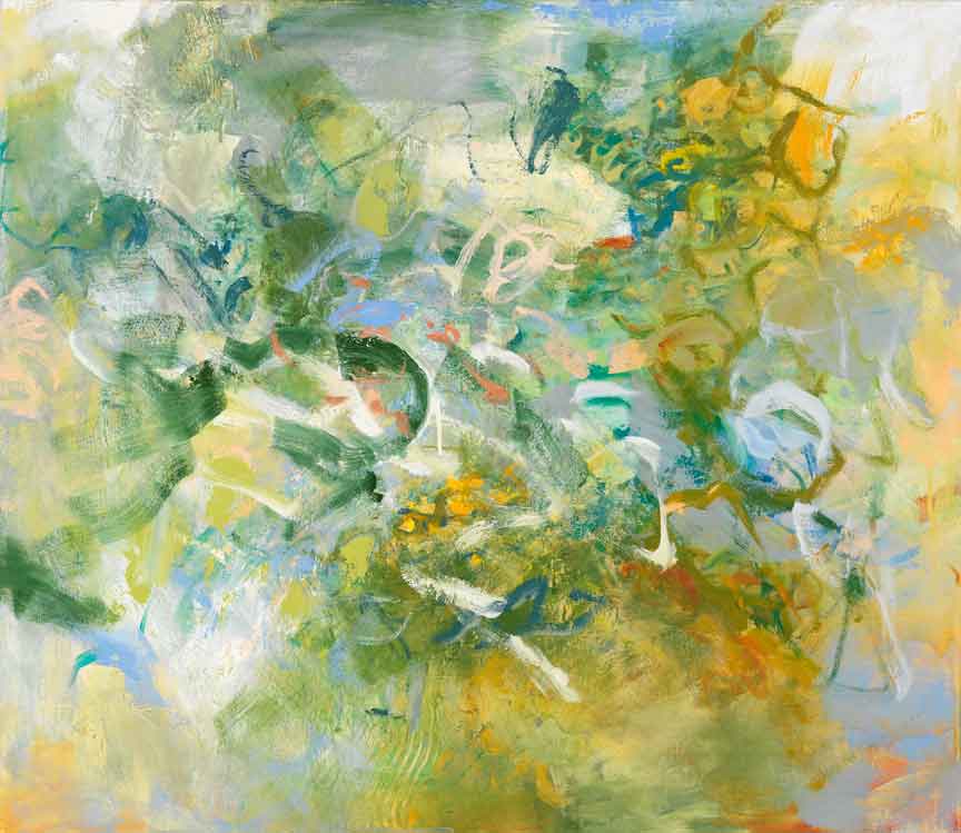  Kathy Soles, Windblown, Oil on canvas, 38x44 