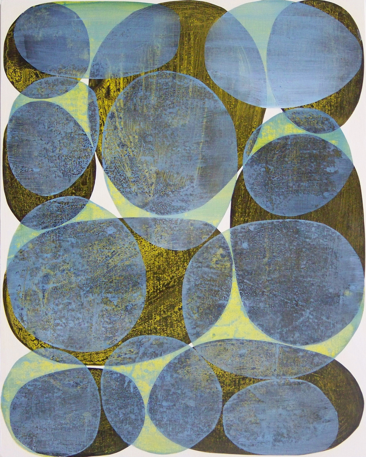  D. Driscoll,  Inner Garden 23 , acrylic on panel, 20x16 