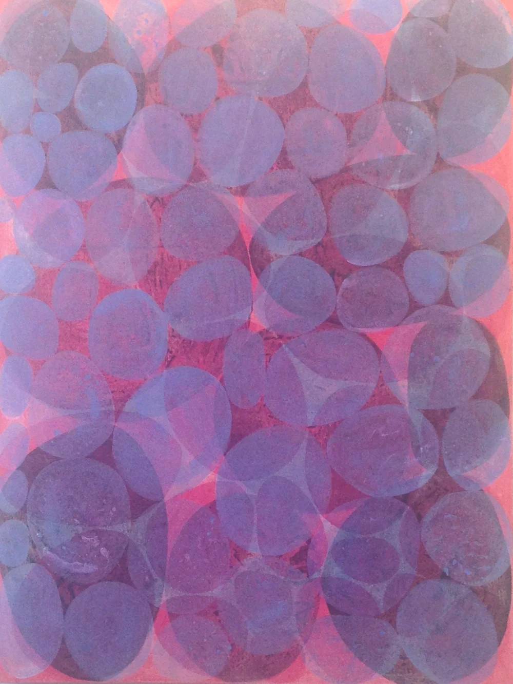  Inner Garden 29 work-in-progress: Underpainting