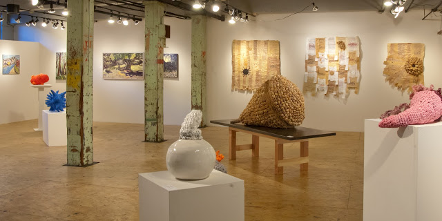 Two artists, two distinctly different media; is there a connection?