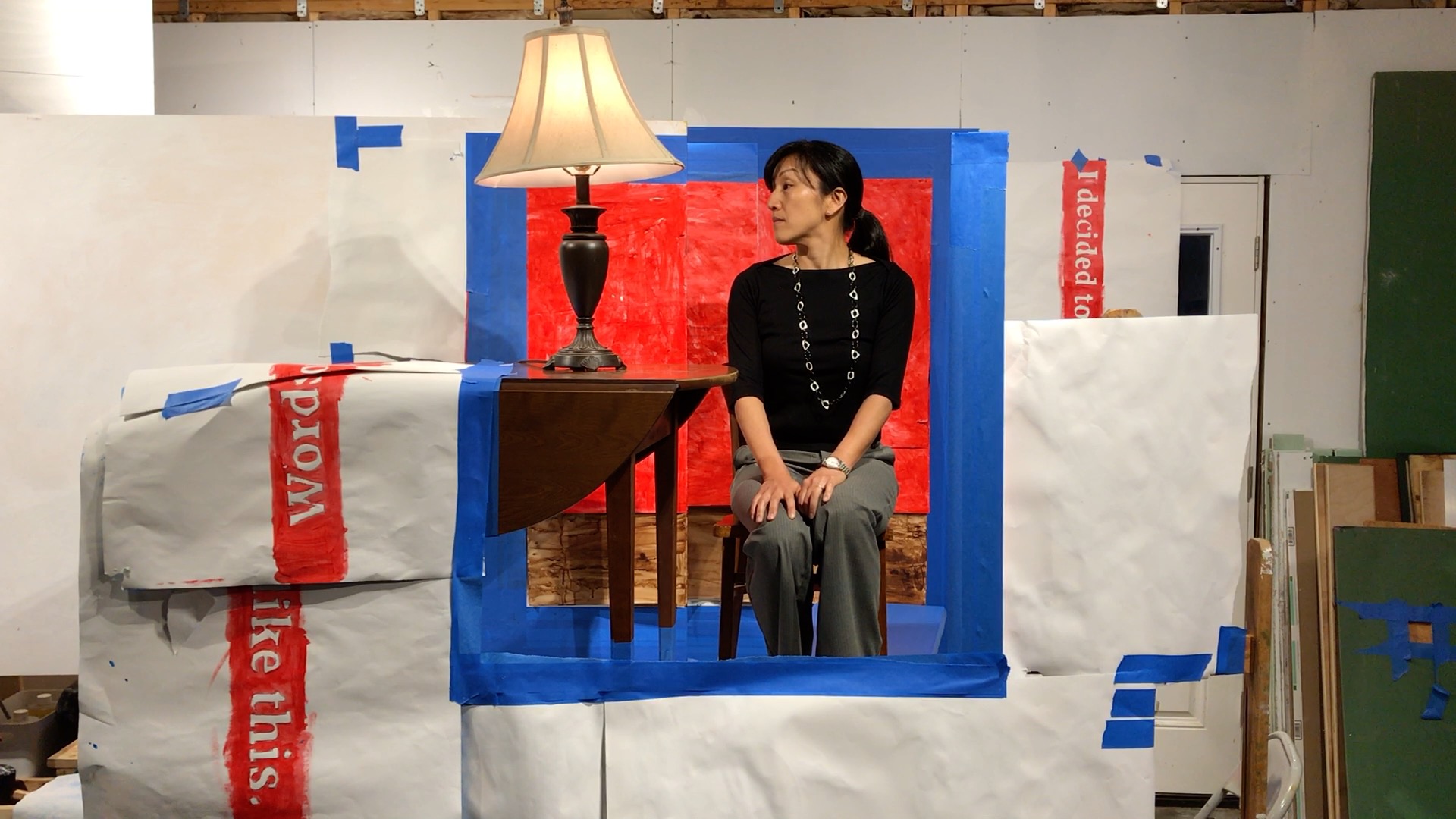 Joseph Fontinha, Making a Painting , process images and video stills