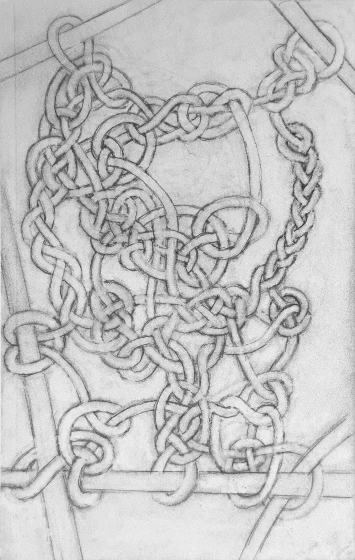 Jim Banks, Shores of Amaratus , Graphite on paper, 9x6