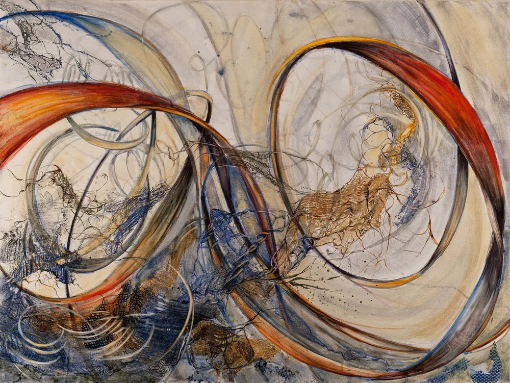 "Oscillate" by Sarah Alexander at Fountain Street Fine Art.