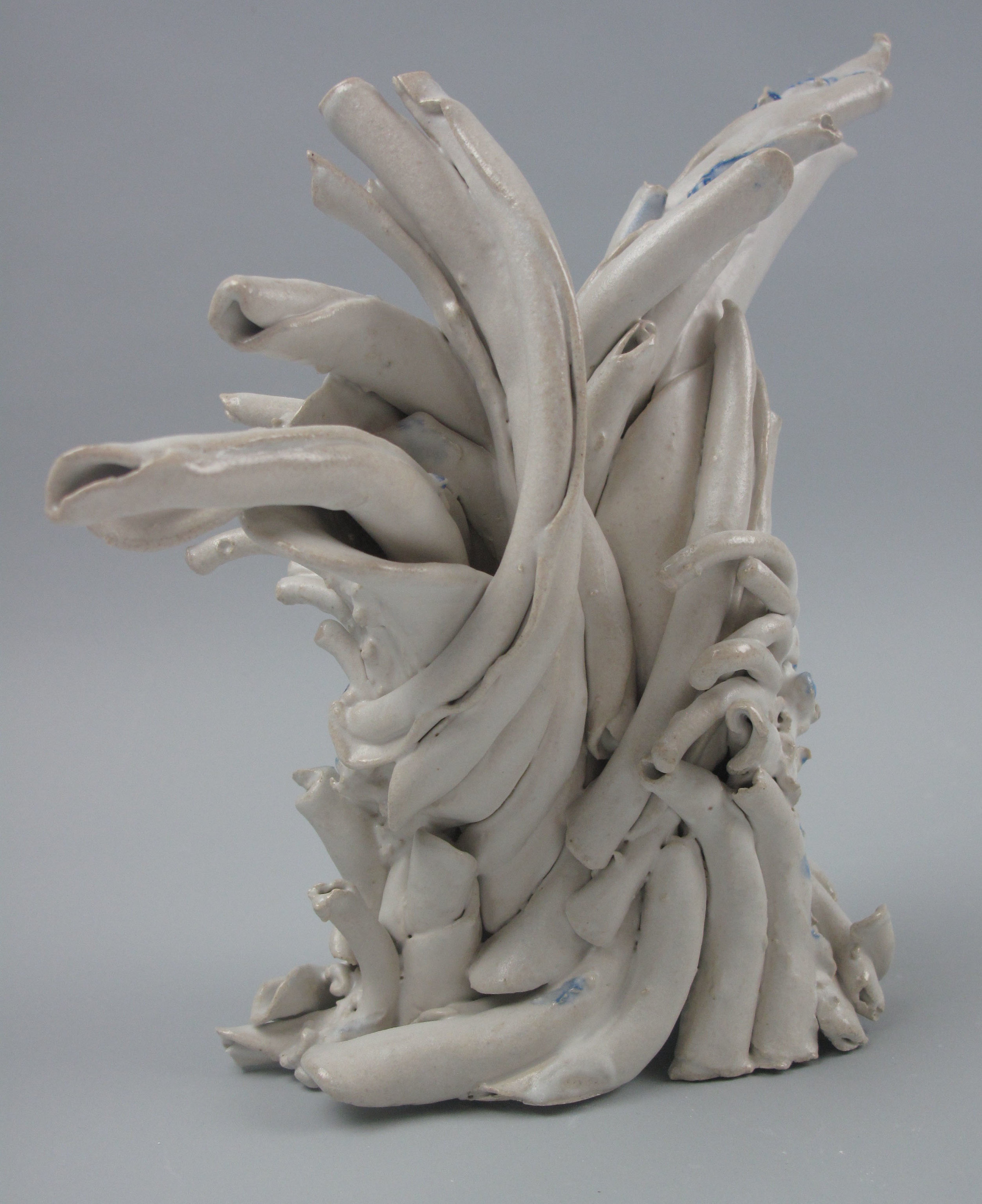  Sara Fine-Wilson, Pull , Stoneware, soda-fired, 9x6x4 