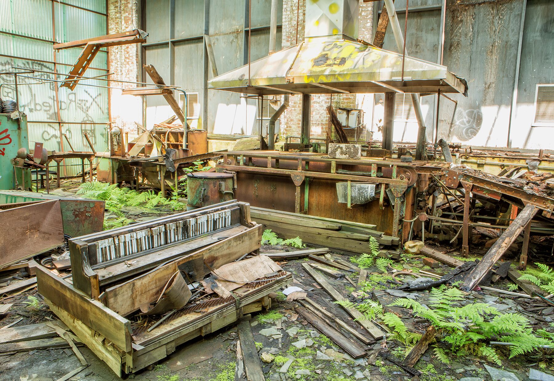 Rebecca Skinner, Urban Decay , photograph on aluminum, 24 x 16, $625