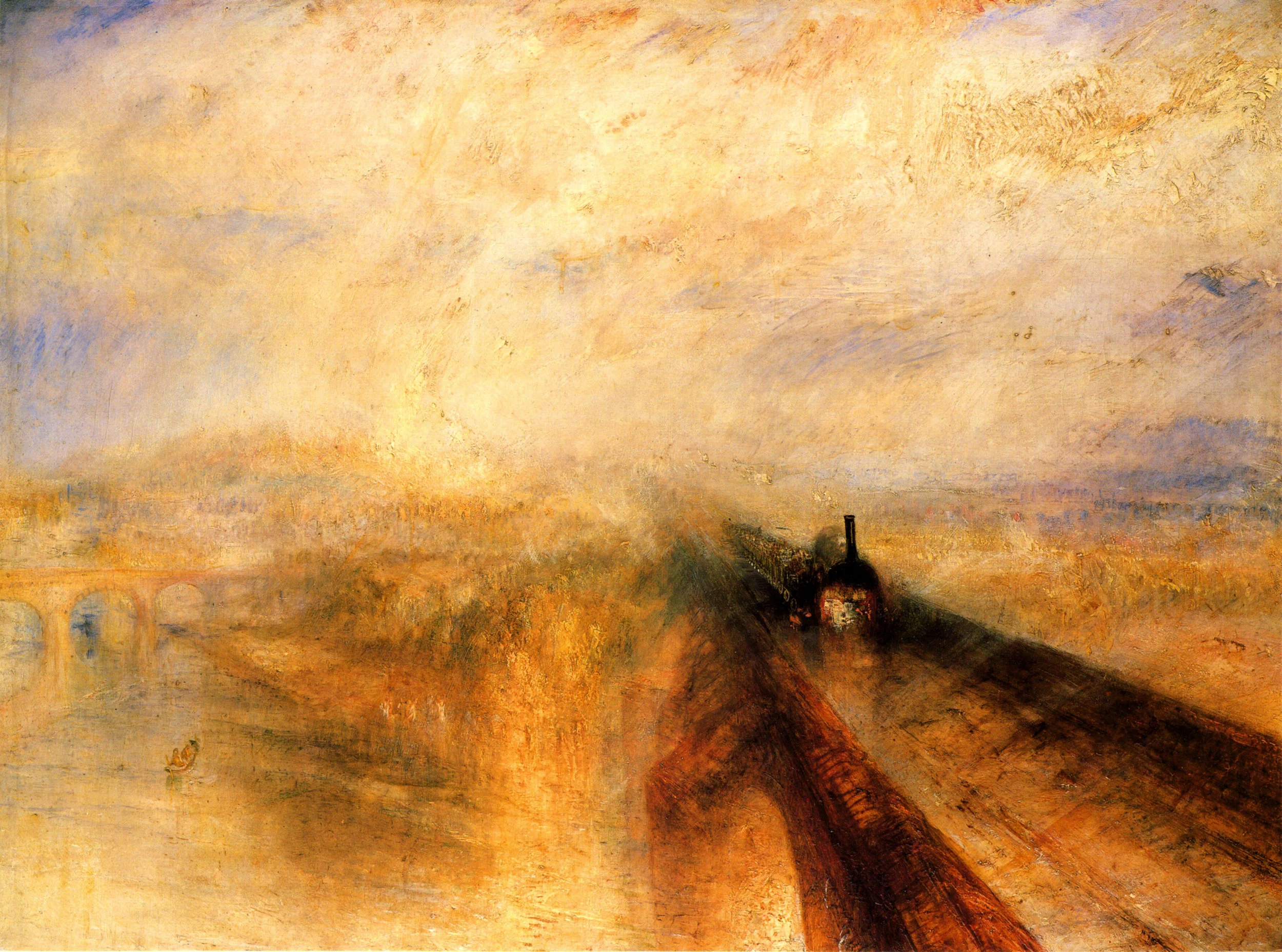 Rain, Steam and Speed – The Great Western Railway by J.M.W. Turner