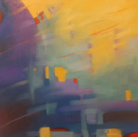 Marcia Wise, Luminoso , oil, 24" x 24"