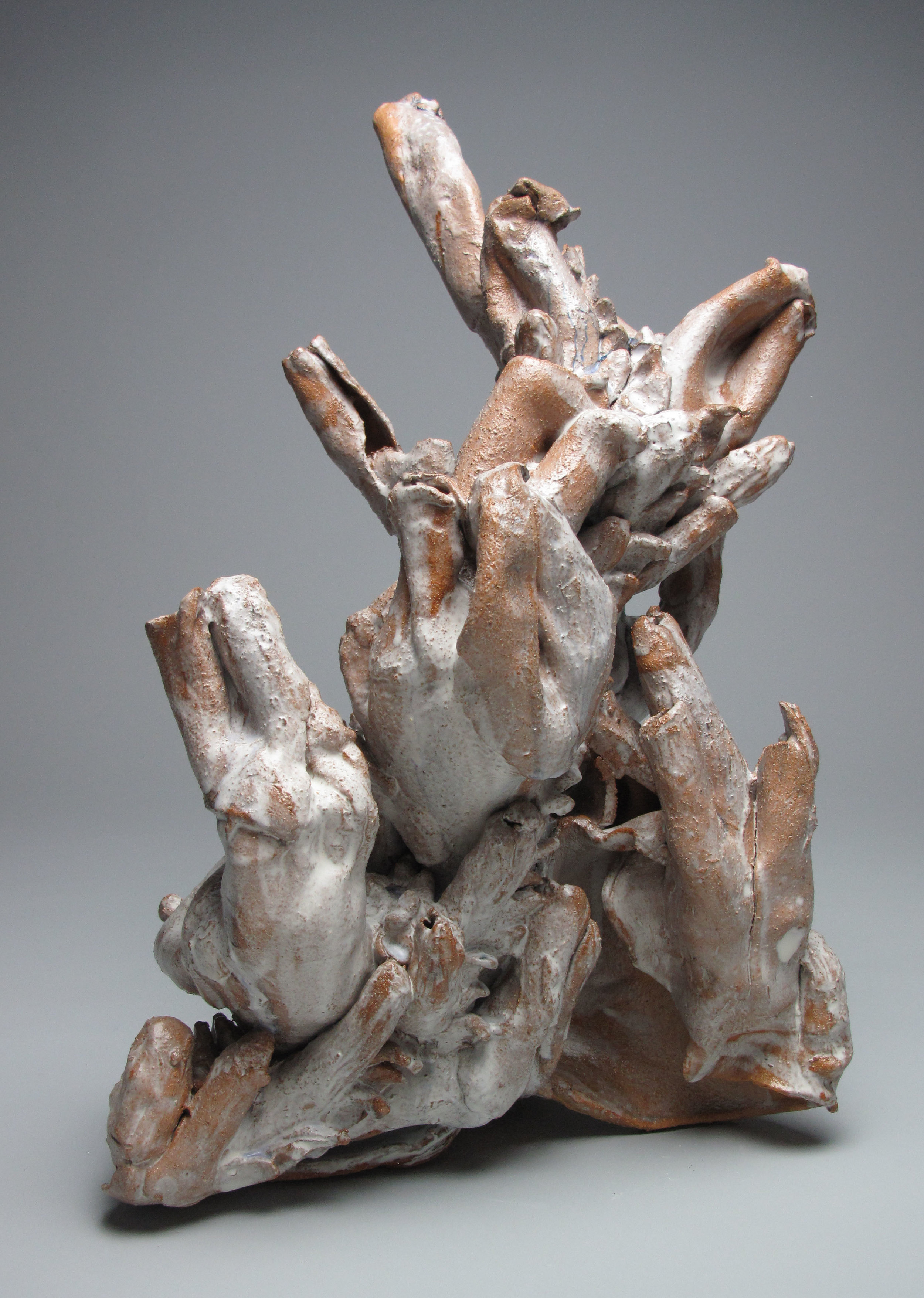 Point , stoneware, 14" x 10" x 8"