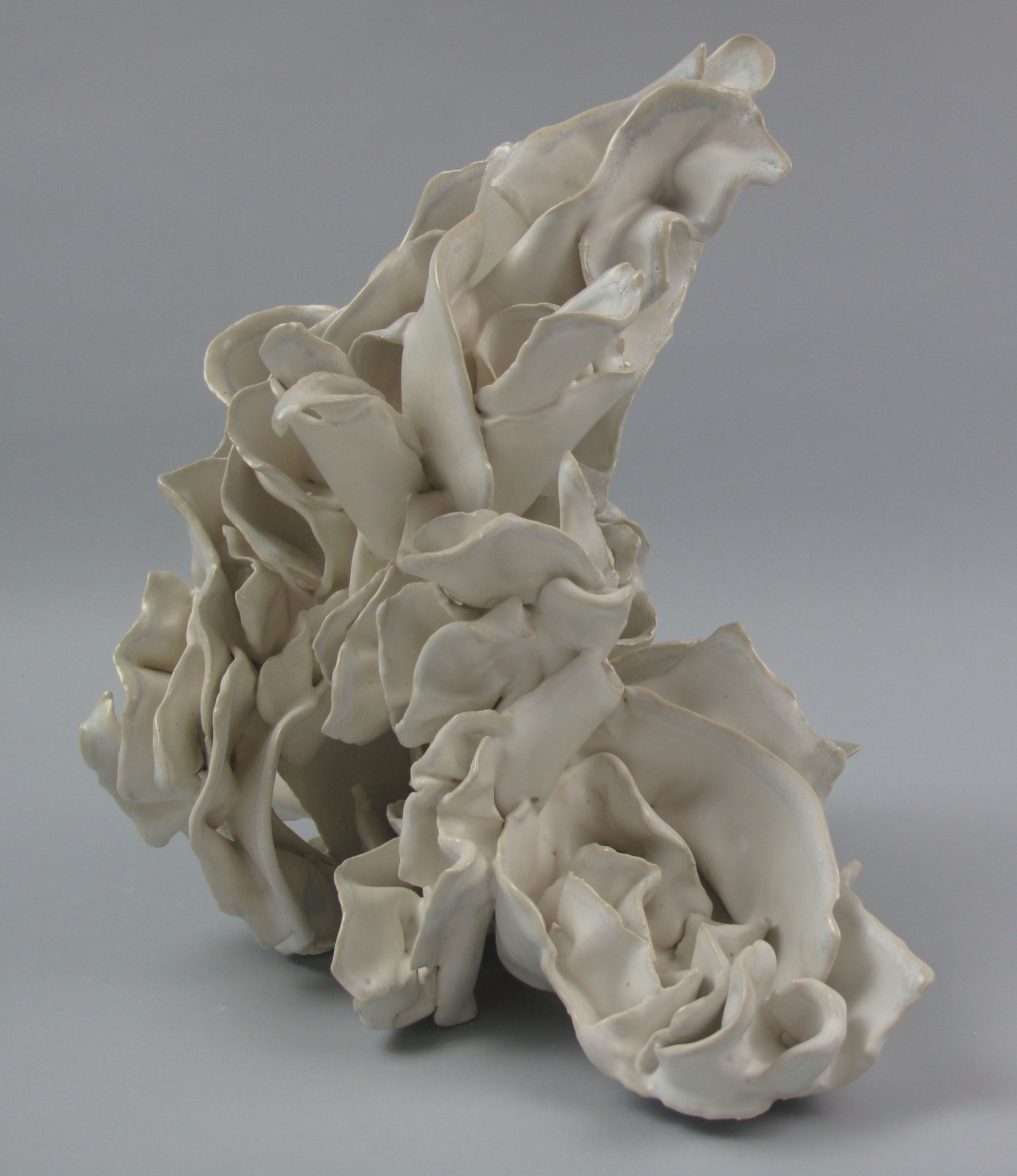   Cumulus , stoneware-soda fired, 16" x 16" x 10" 