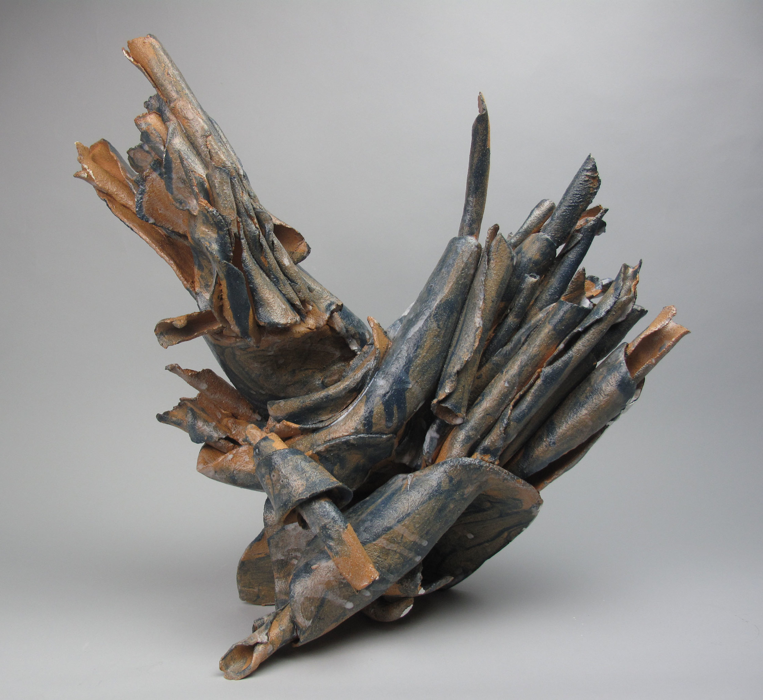 Cluster , stoneware, 18" x 16" x 8"