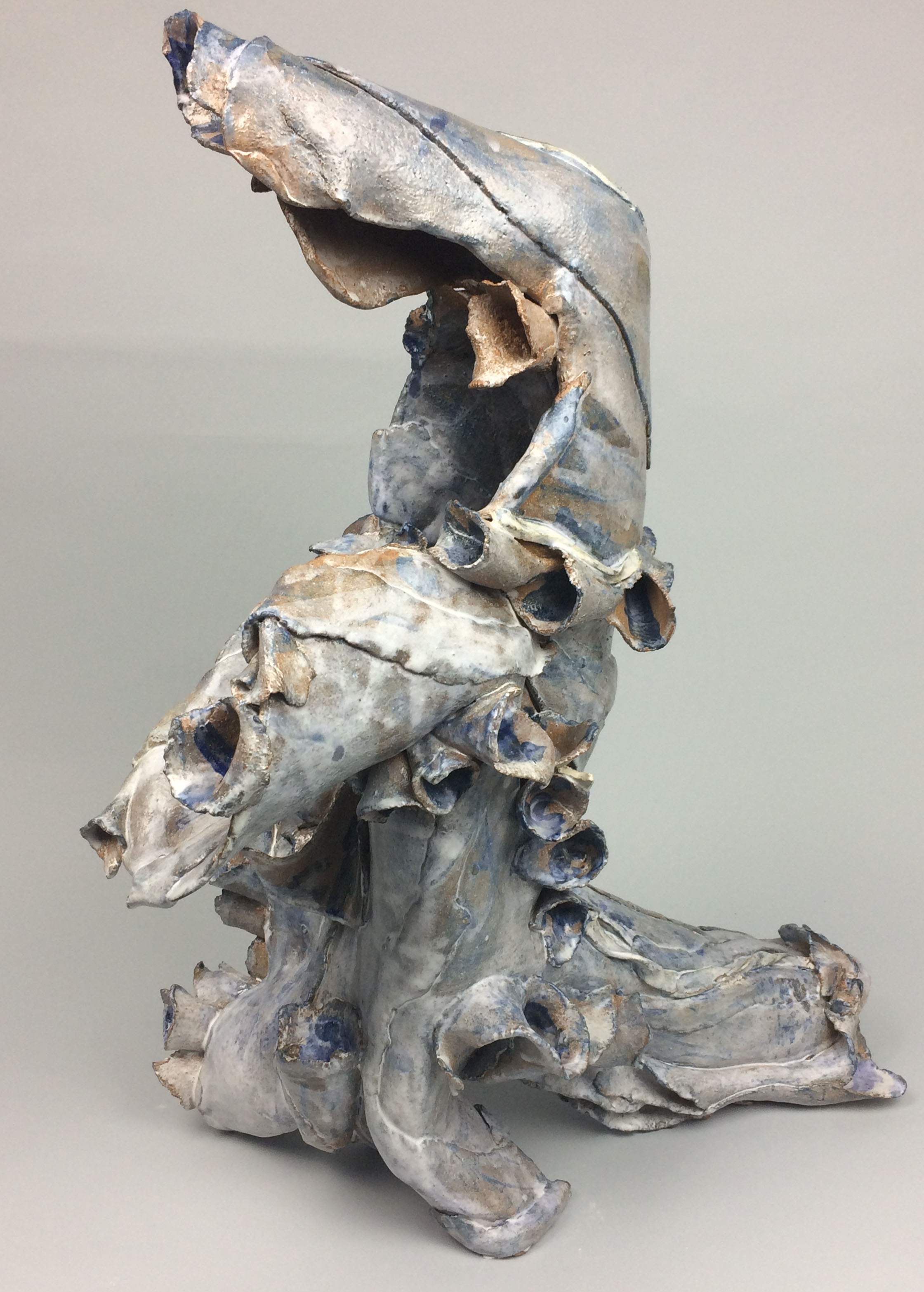 Bent, stoneware, 20" x 16" x 18"