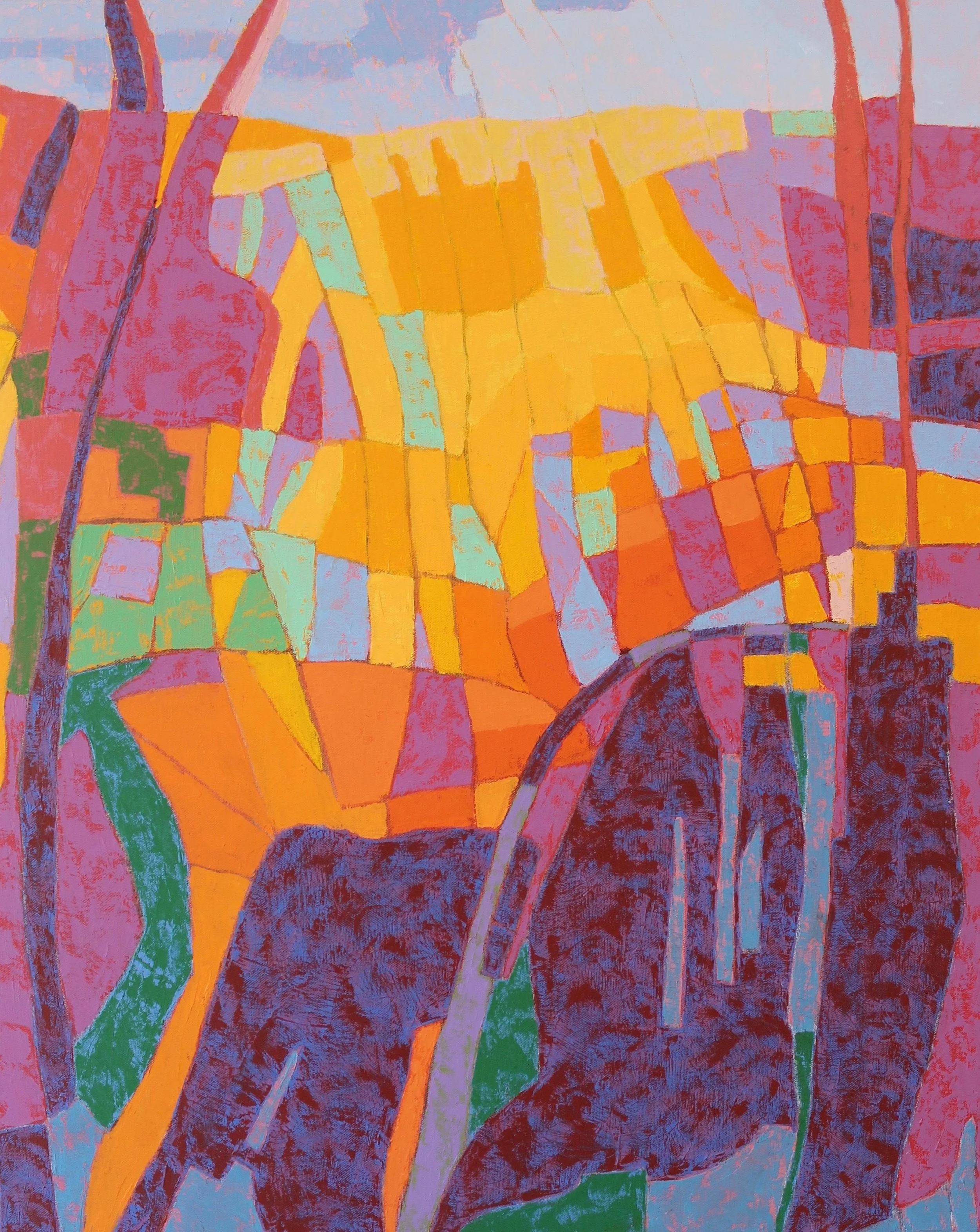 "Canyon Song" (detail) by Marcia R. Wise