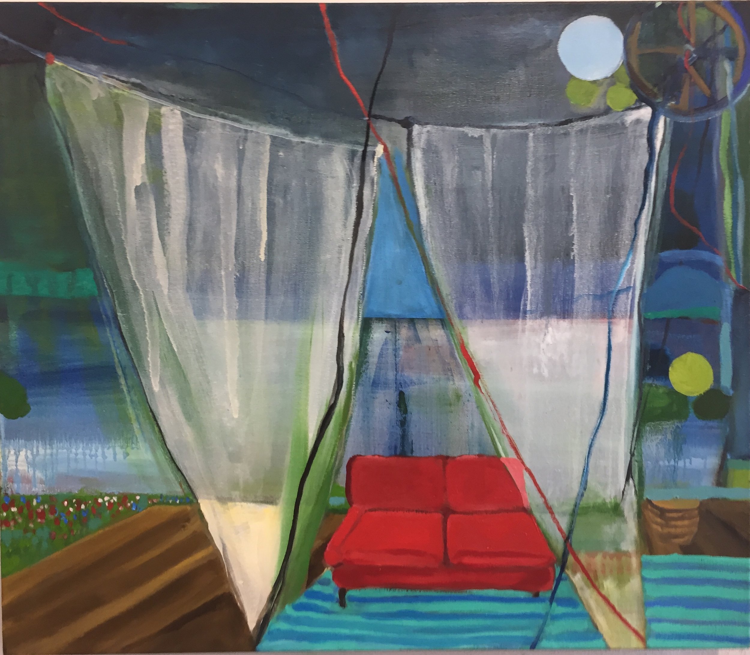  Alexandra Rozenman,  Friday Morning , Oil on canvas, 28x24 
