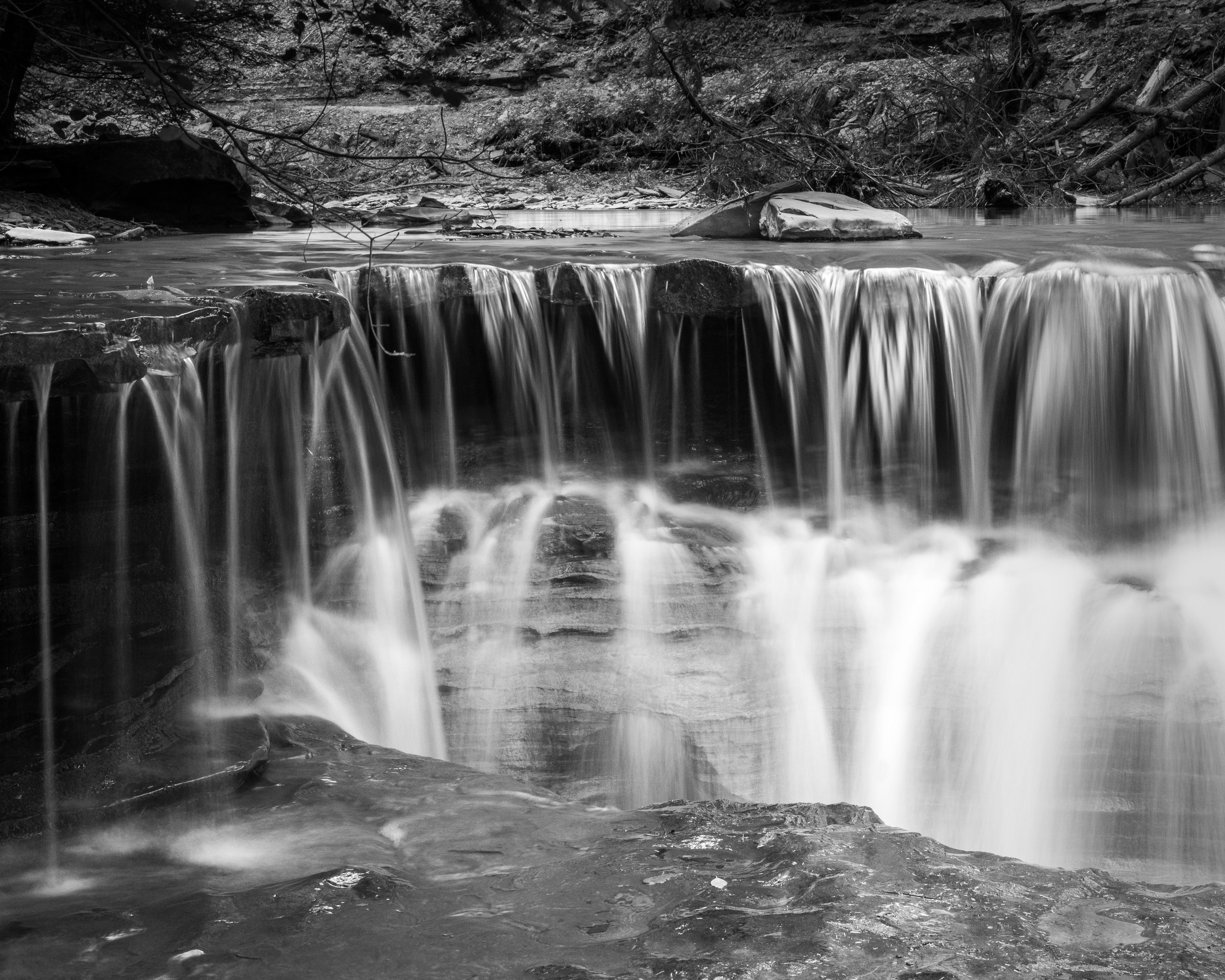  McKenna,  Stream Perspective , platinum/palladium print, 10 x 12.5 inches (image size) 