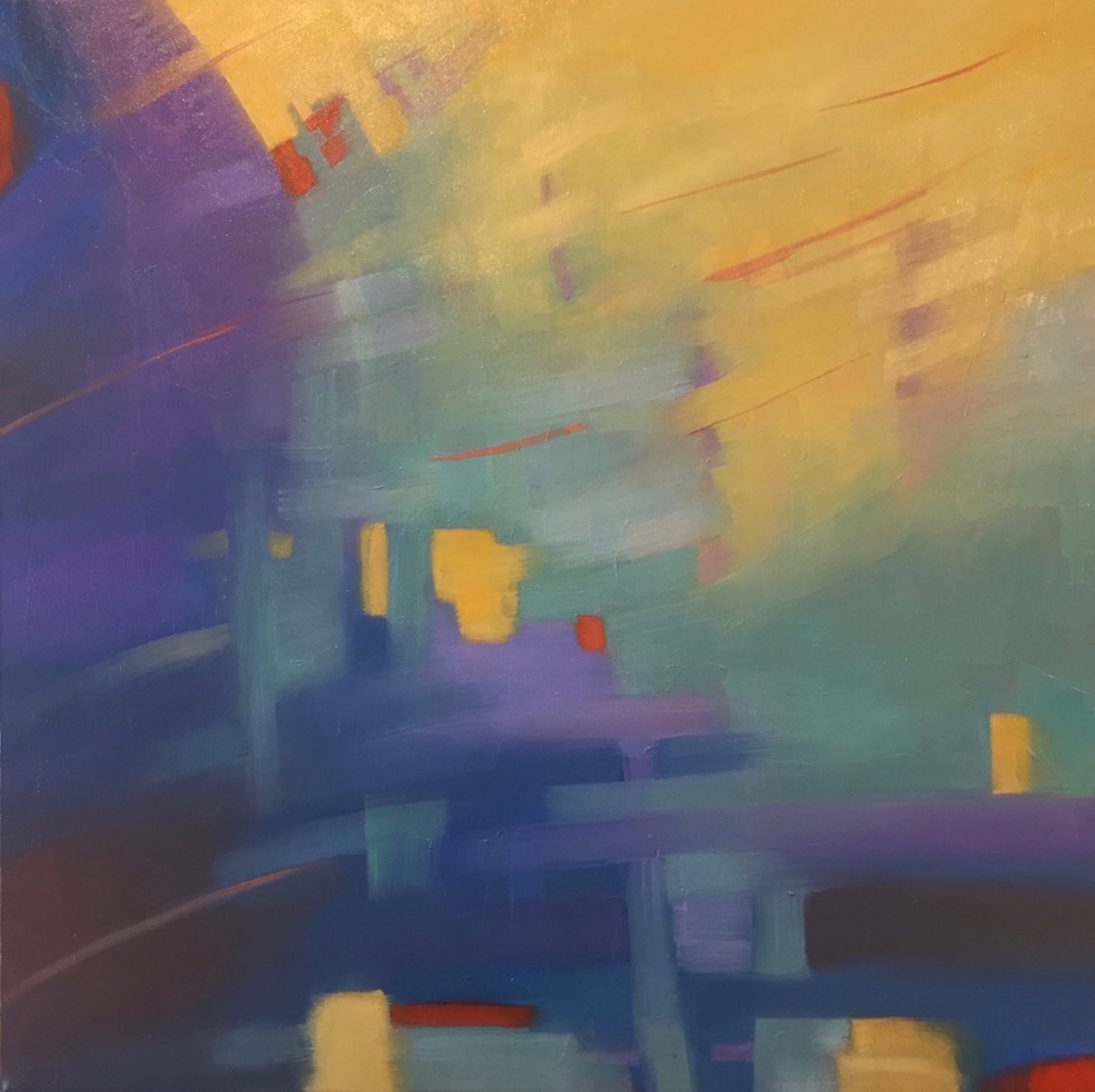  Marcia Wise,  Luminoso , Oil, 24x24 