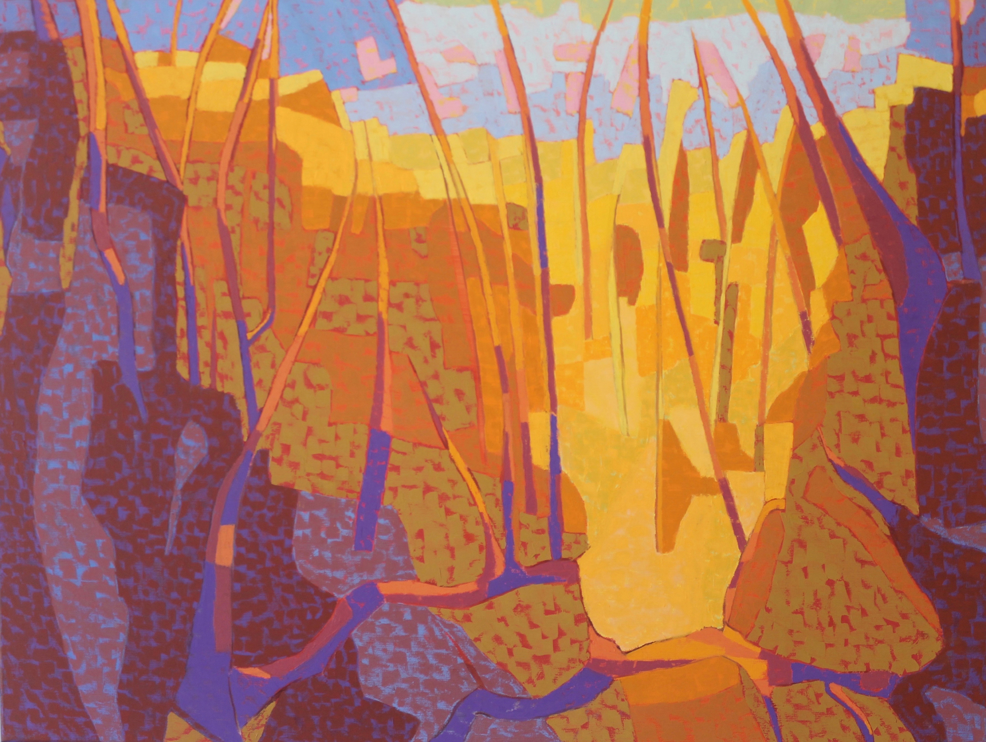 Marcia Wise, Sacred Ceremony , Oil, 30x40
