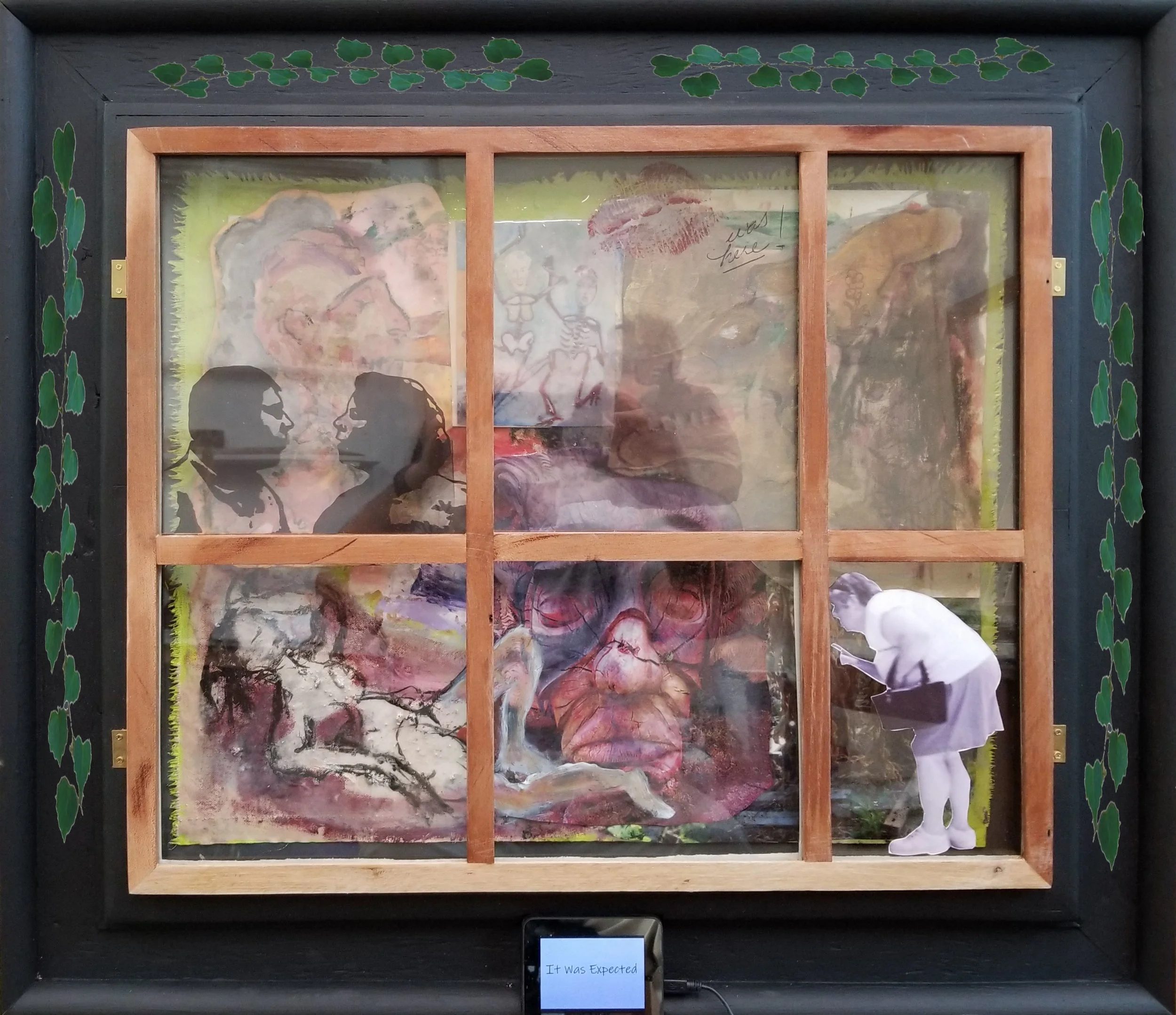 Jim Banks, Titles , mixed-media, 28x31.5