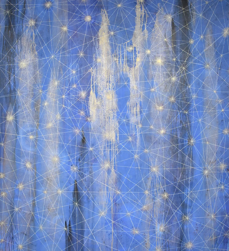 Denise Driscoll, Cradle , acrylic on canvas, 64x58