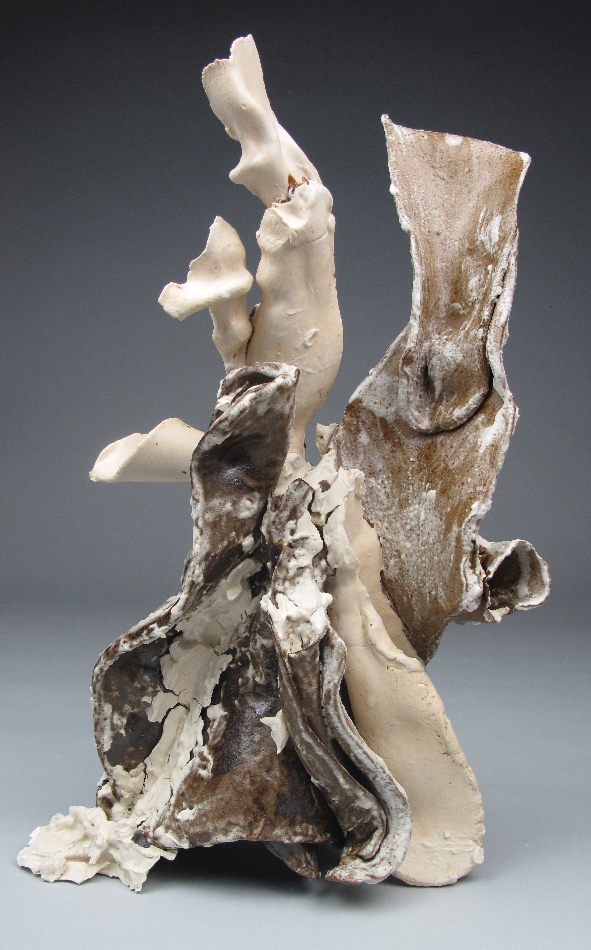  Sara Fine-Wilson,  Jagged , ceramic, 14x10x10 