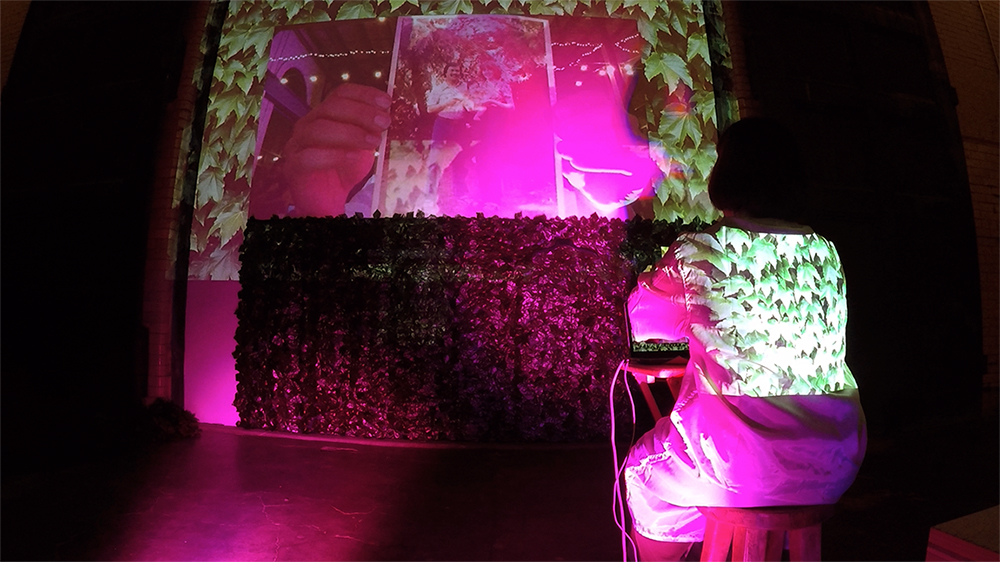 Human Garden (with Spaceus), video performance