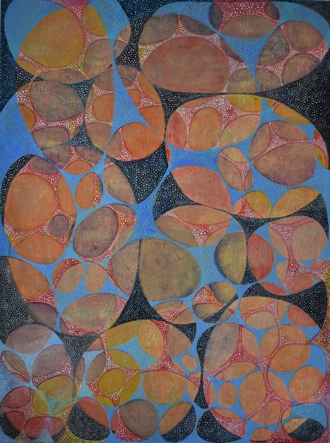 “Between,” painting by Denise Driscoll