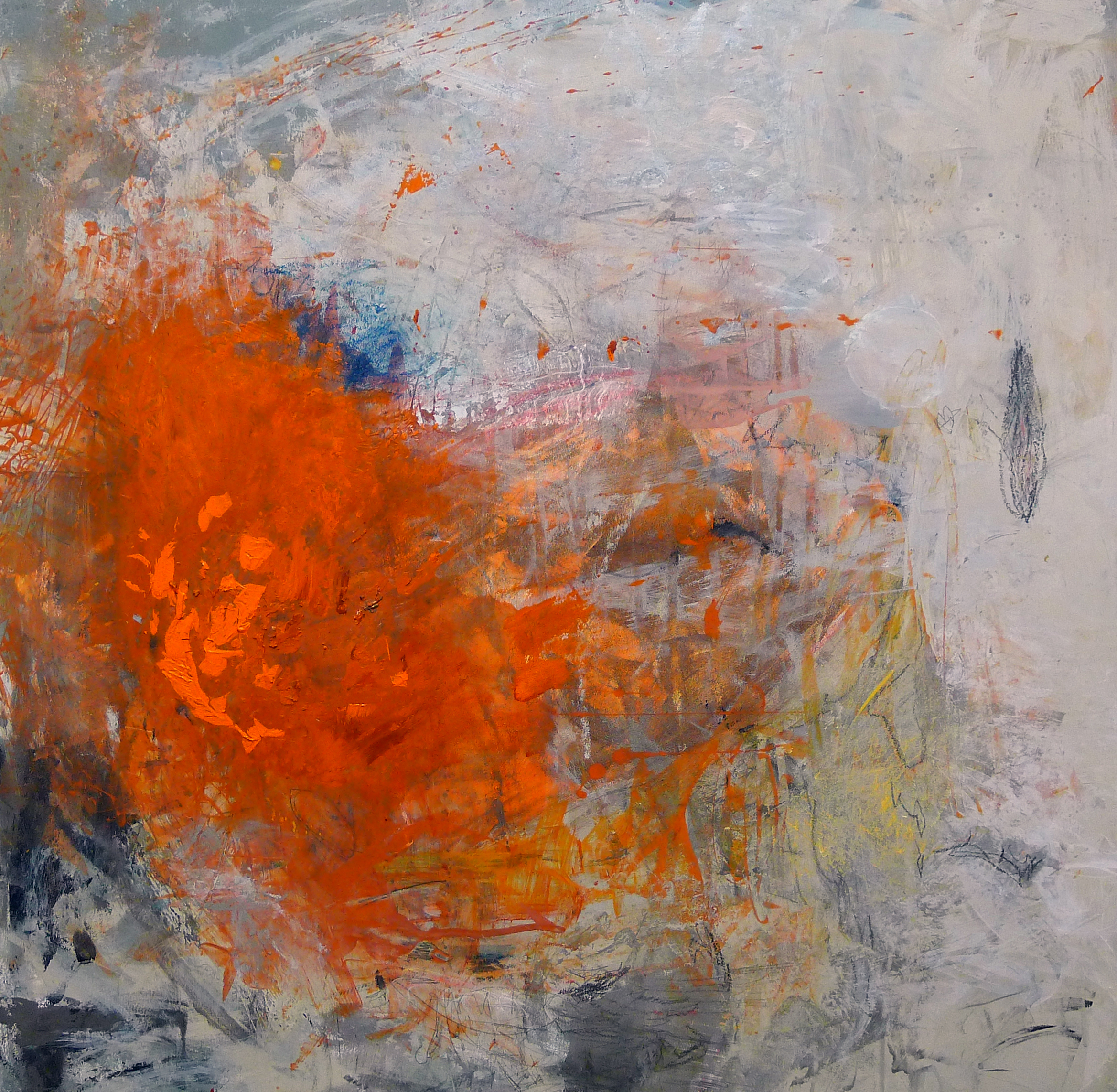 Cirioni, Mazama 1 , Acrylic on panel, 24x24