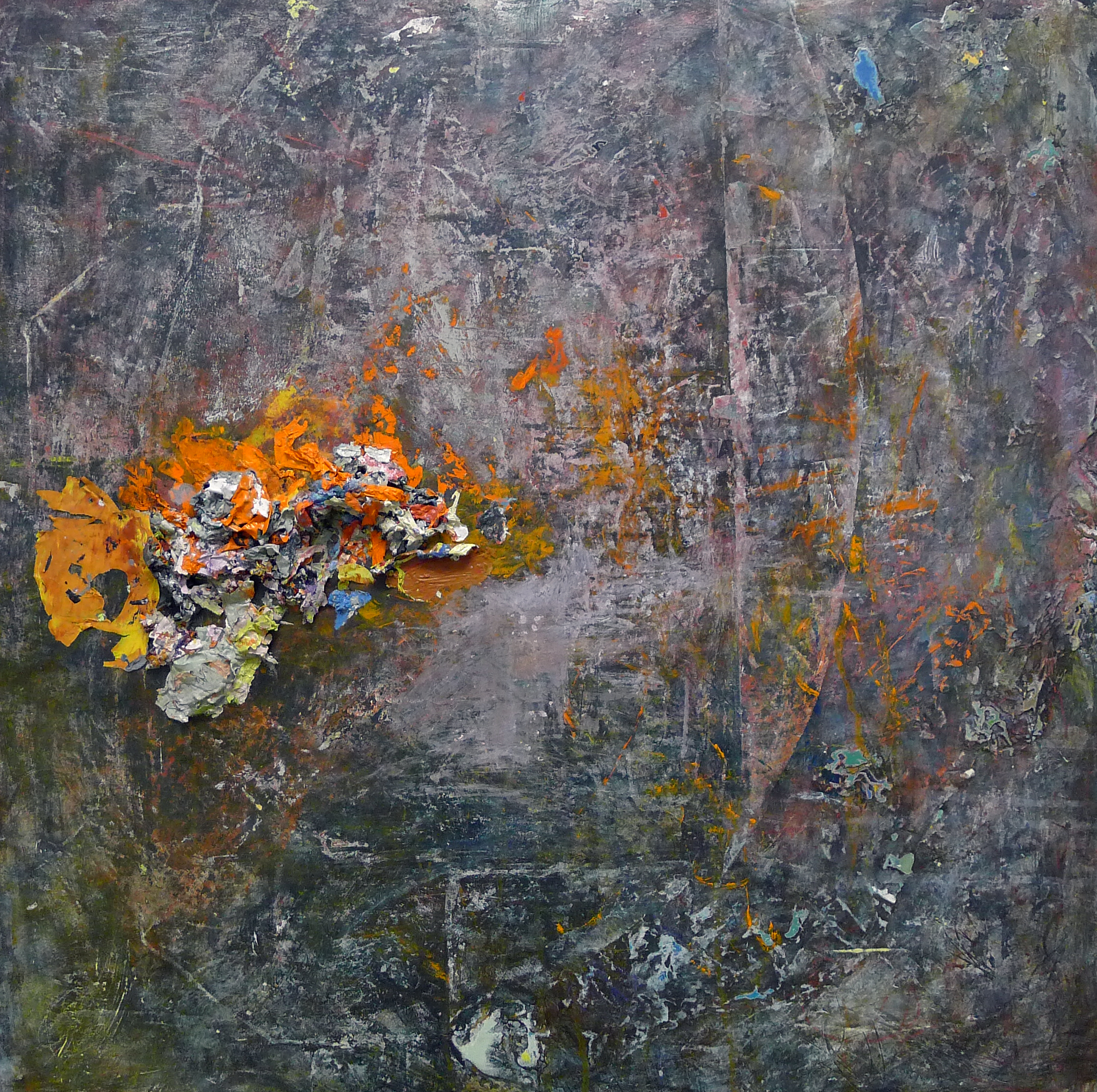 Cirioni, Mazama 3 , Acrylic on panel, 24x24