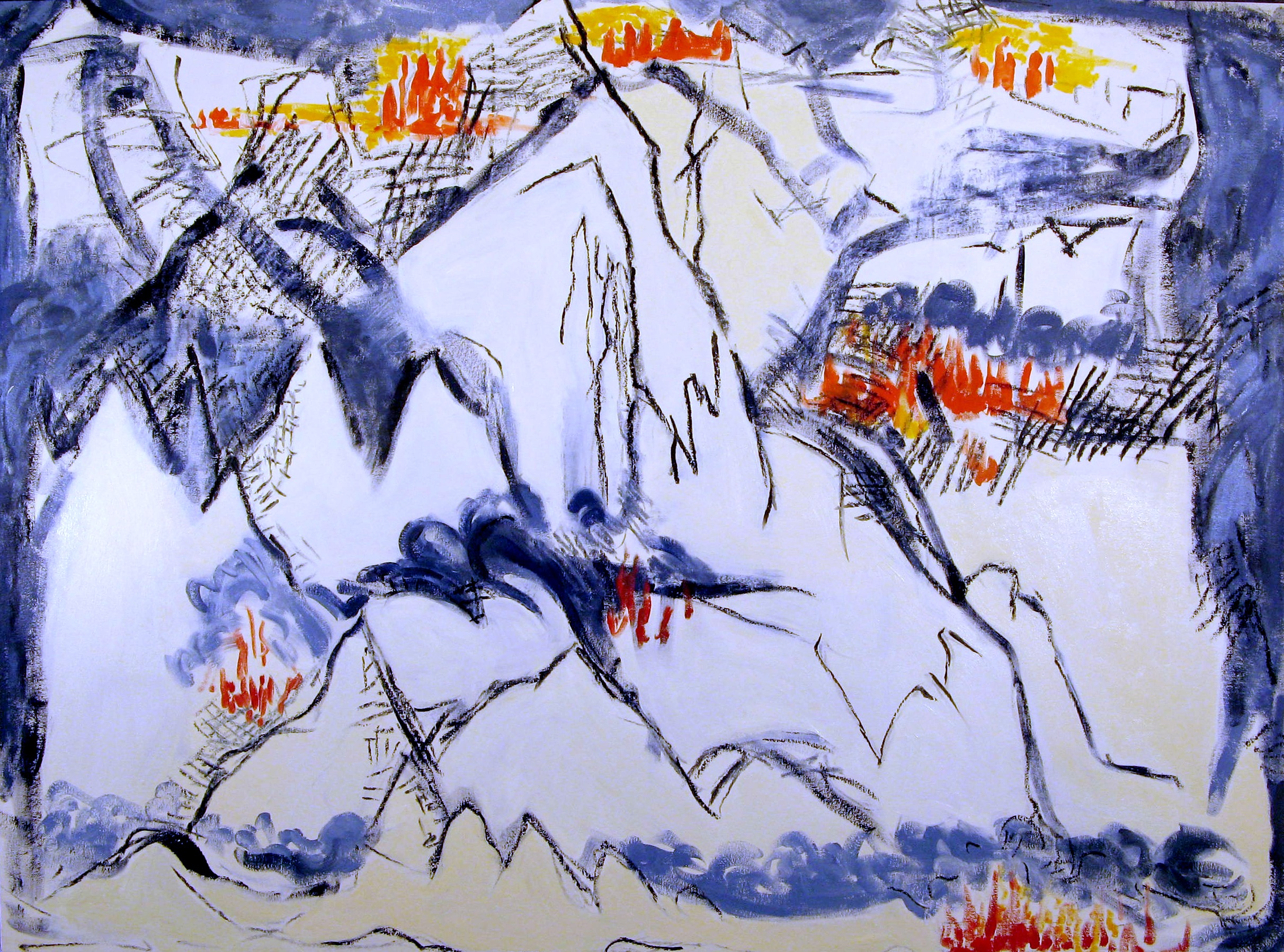  Osterman,  Cascades , Oil on canvas, 44x60 