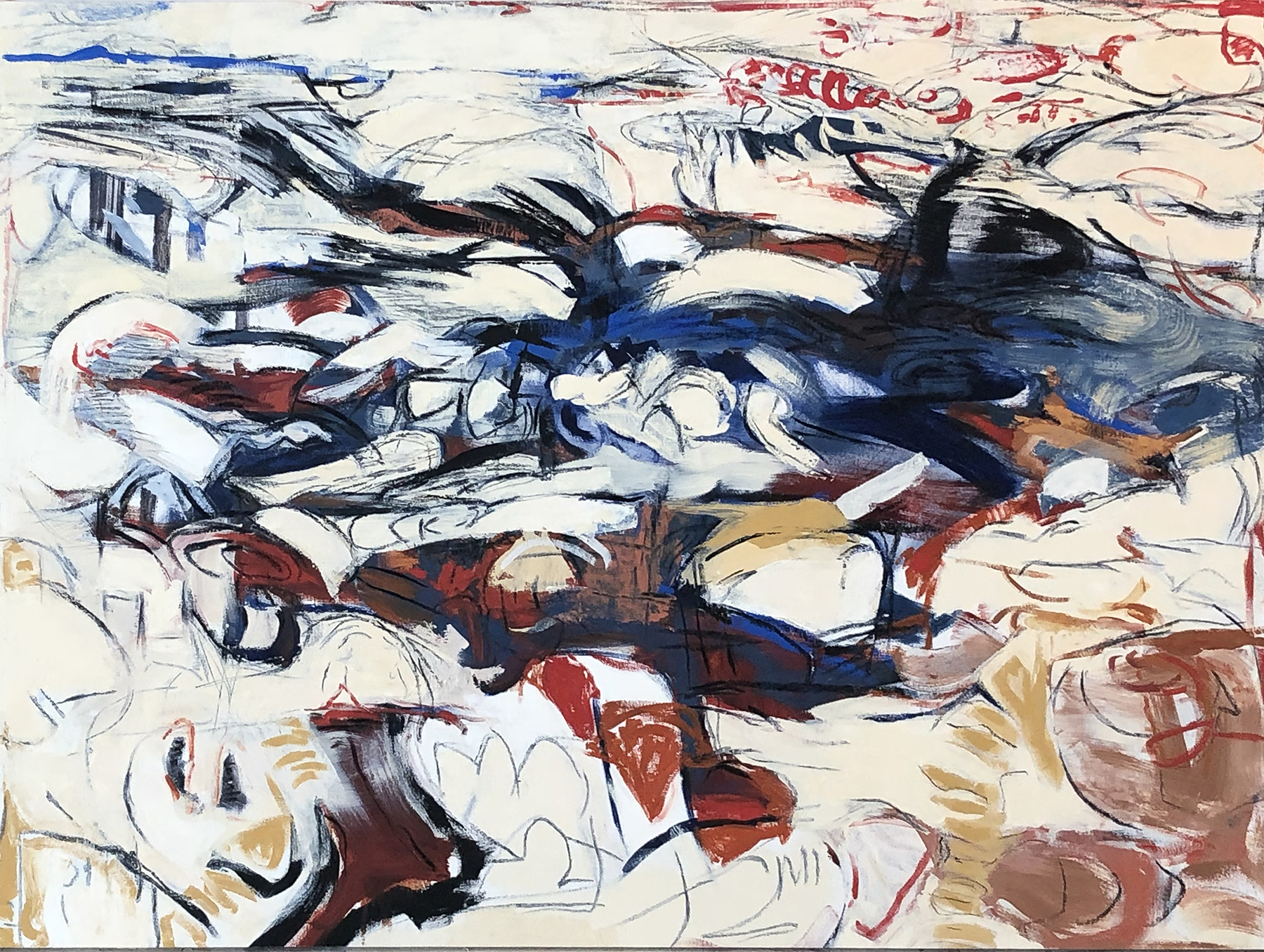 Osterman, Tidal Pool, Oil on canvas, 42x56