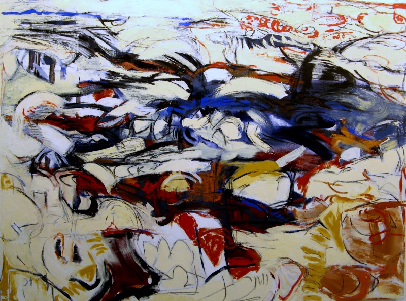   Tidal Pool , Oil on canvas, 42x56 