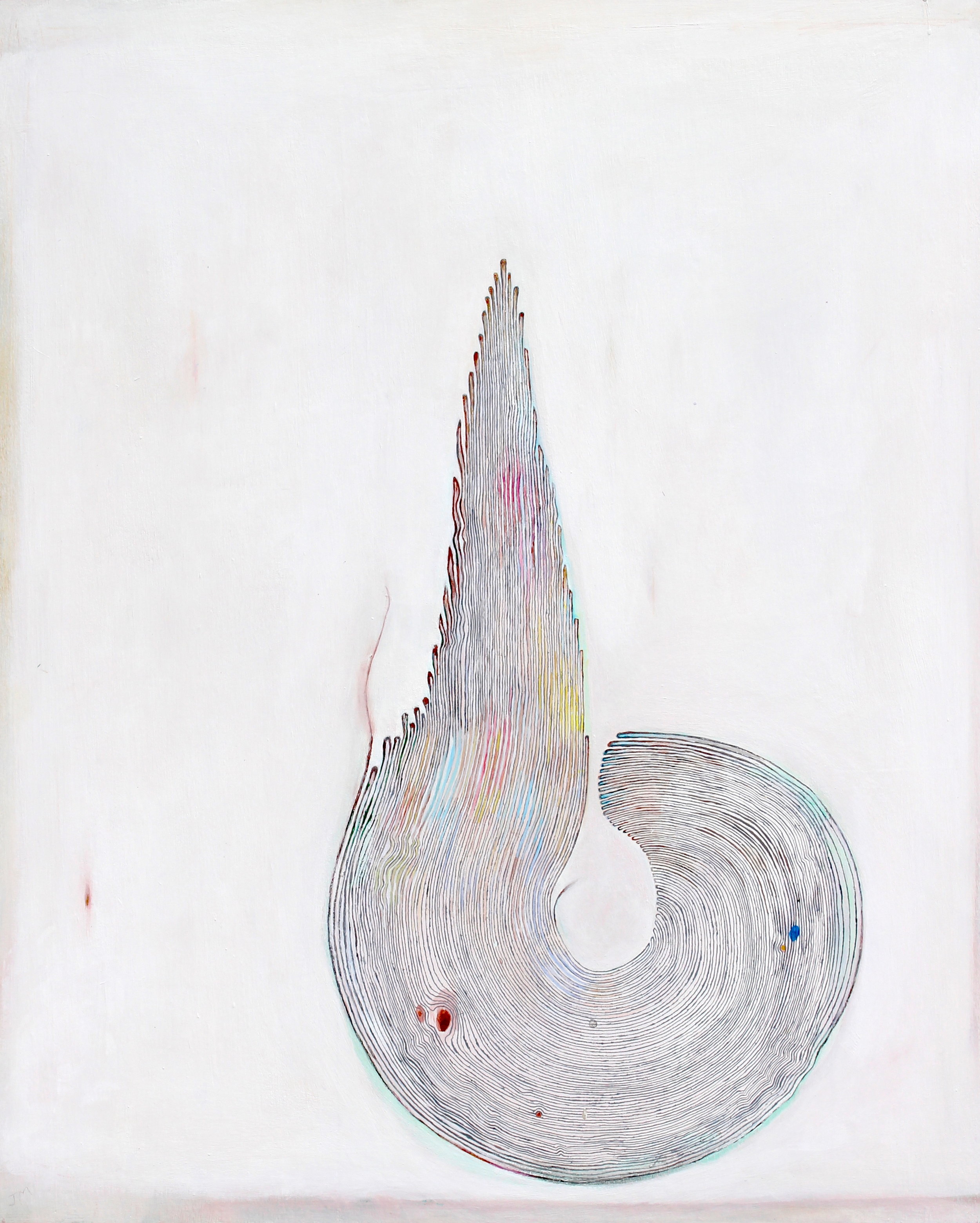 Inflorescence , Acrylic on panel, 30x24
