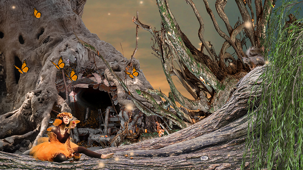 Legends Breathe: Fairy Tales , Multi-channel video installation, video still