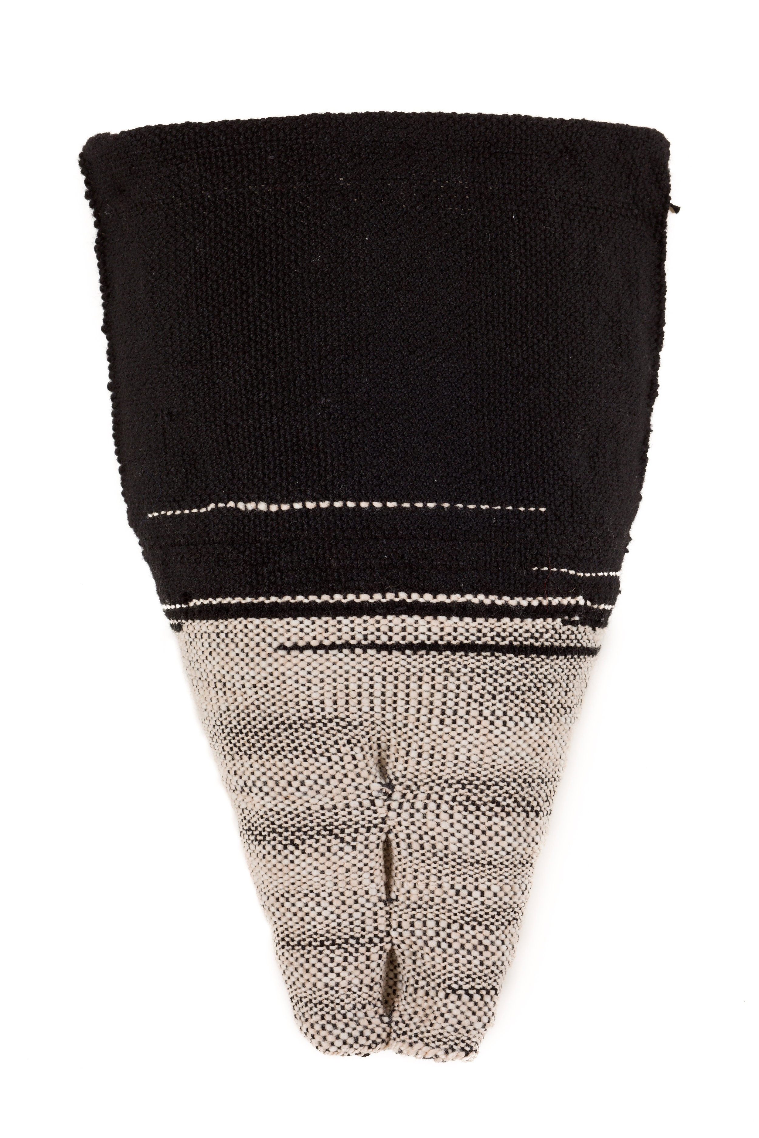 Sylvia Vander Sluis, I Was a Child When (Pelvis series) , Handwoven wool, 17x11x4