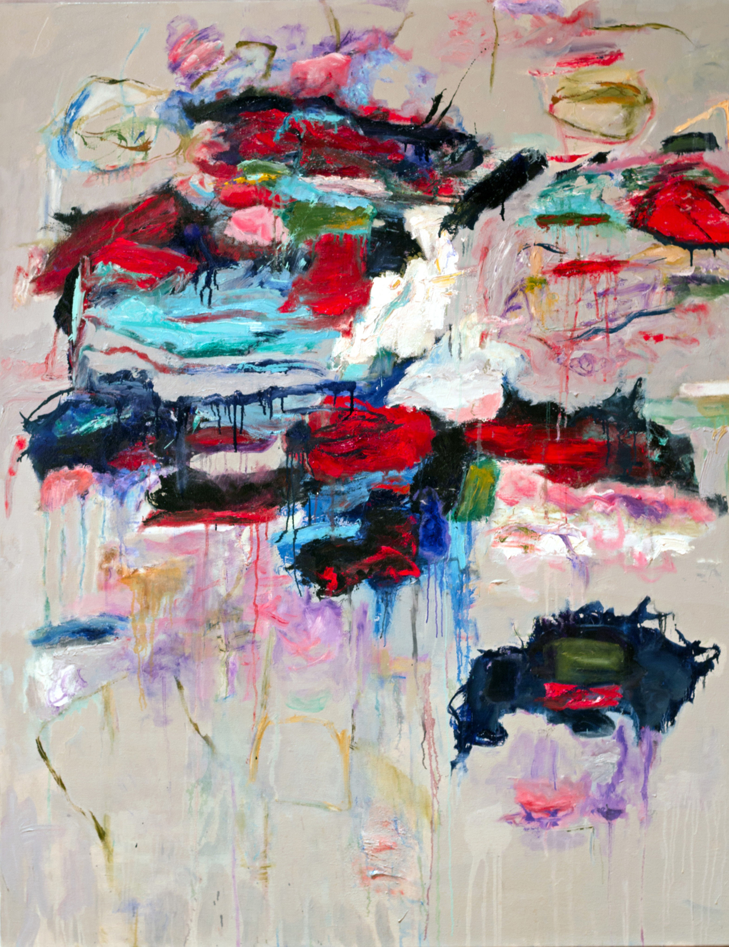  Katherine Borkowski-Byrne,  Tall Tale , Oil on canvas, 60x48 