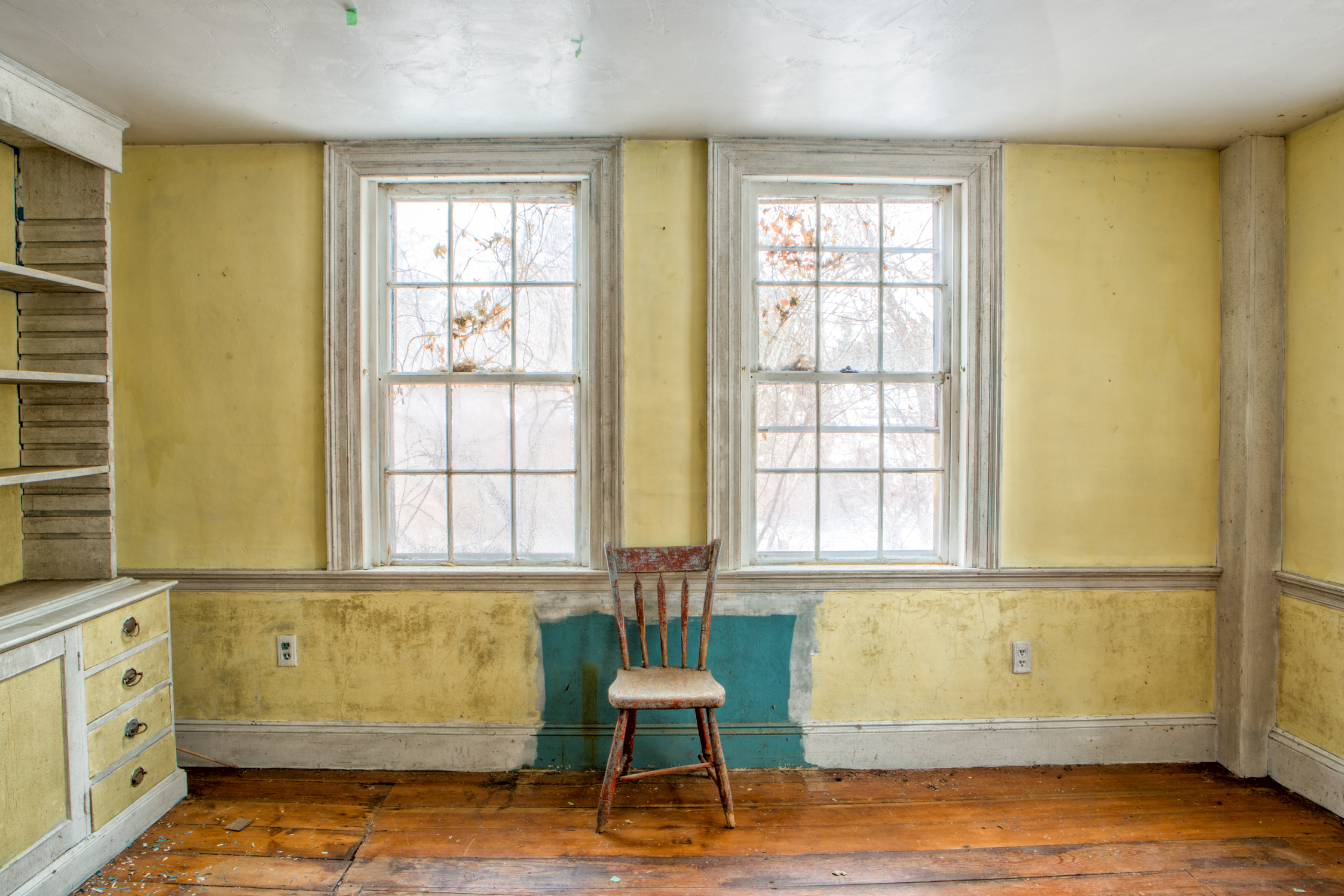  Rebecca Skinner,  “Yellow Room”   Photograph on Aluminum, 11 x 17 inches 