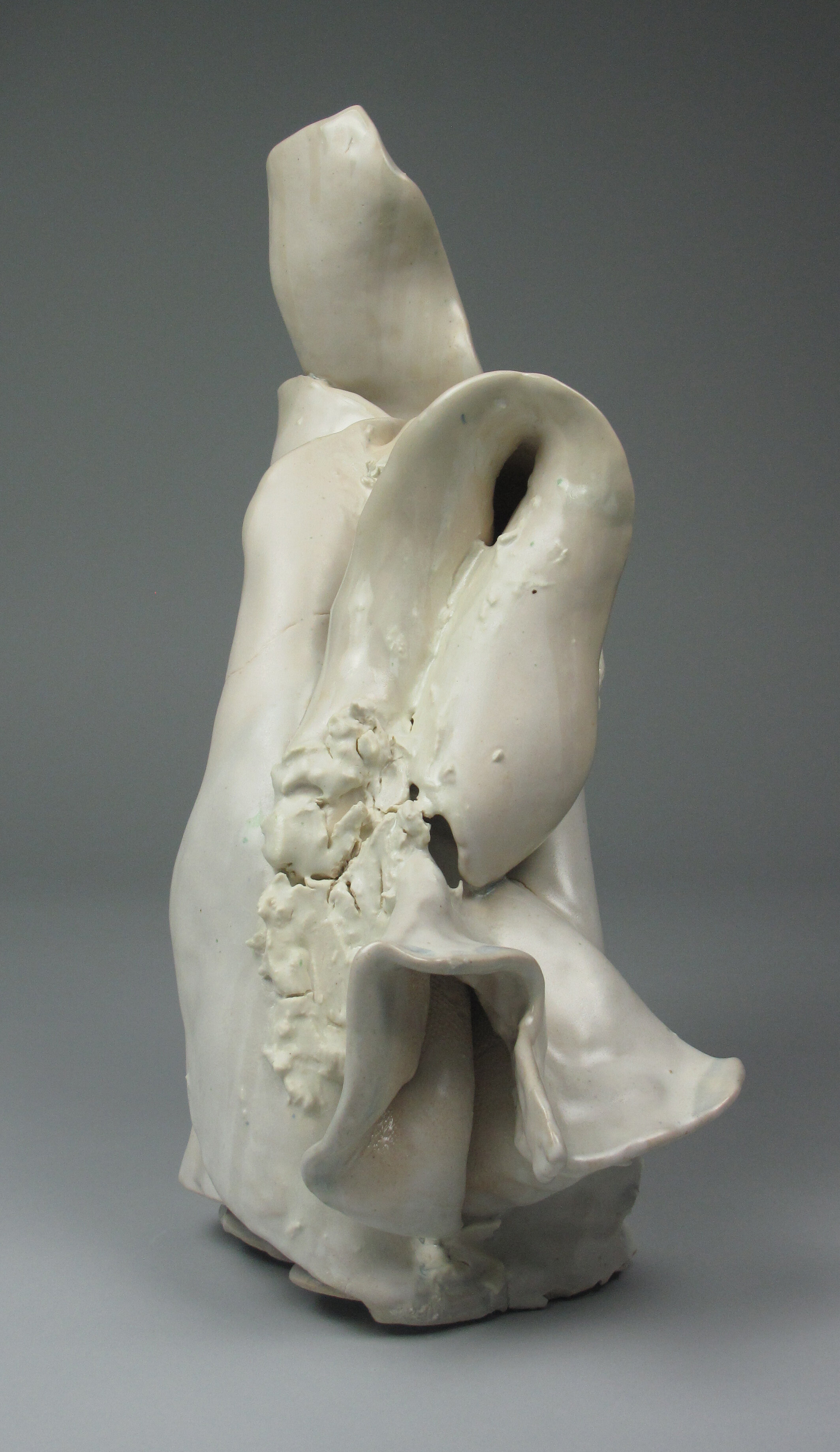  Fine-Wilson,  Crimp , Stoneware, 14x12x6 