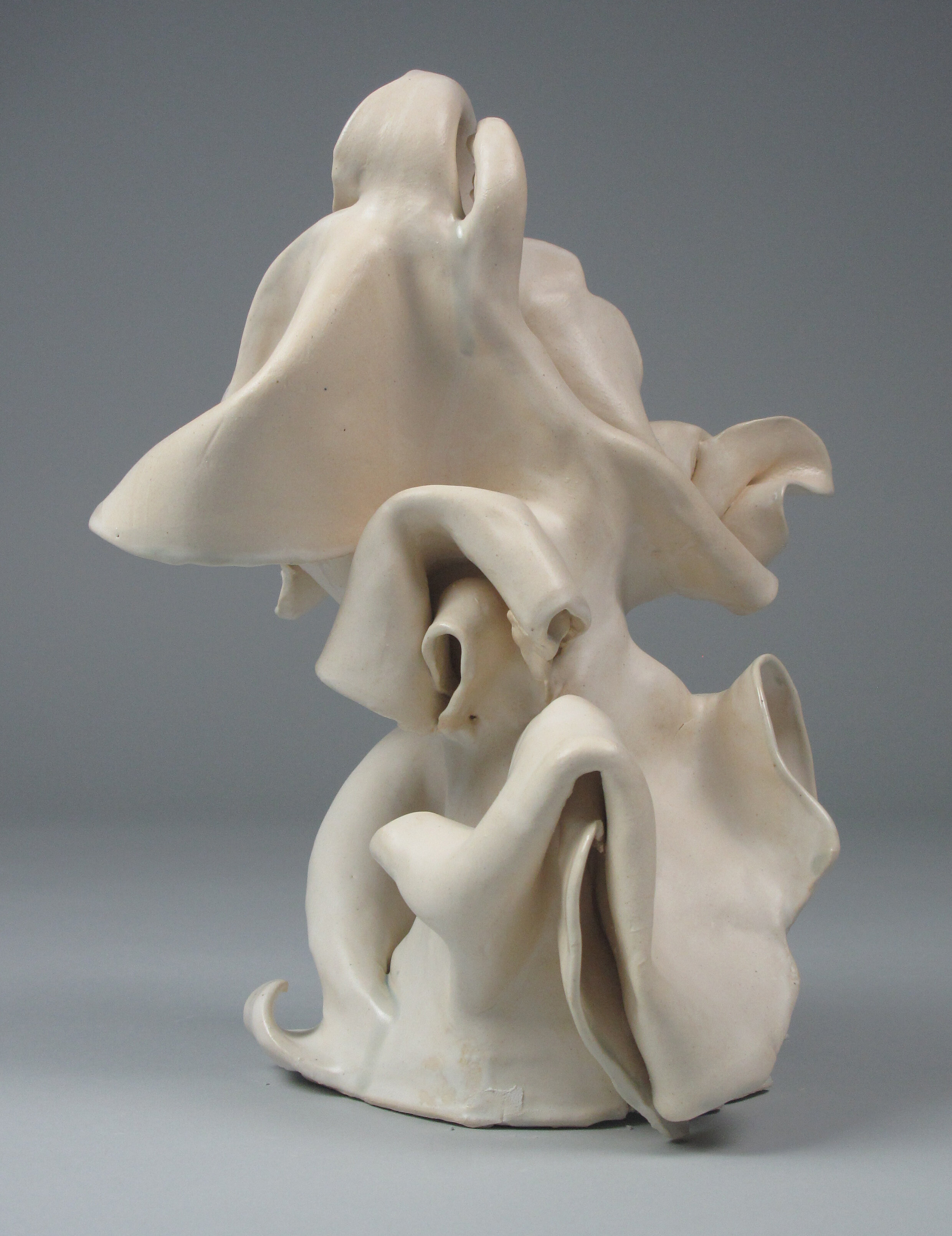  Fine-Wilson,  Pucker , Stoneware, 13x8x7 