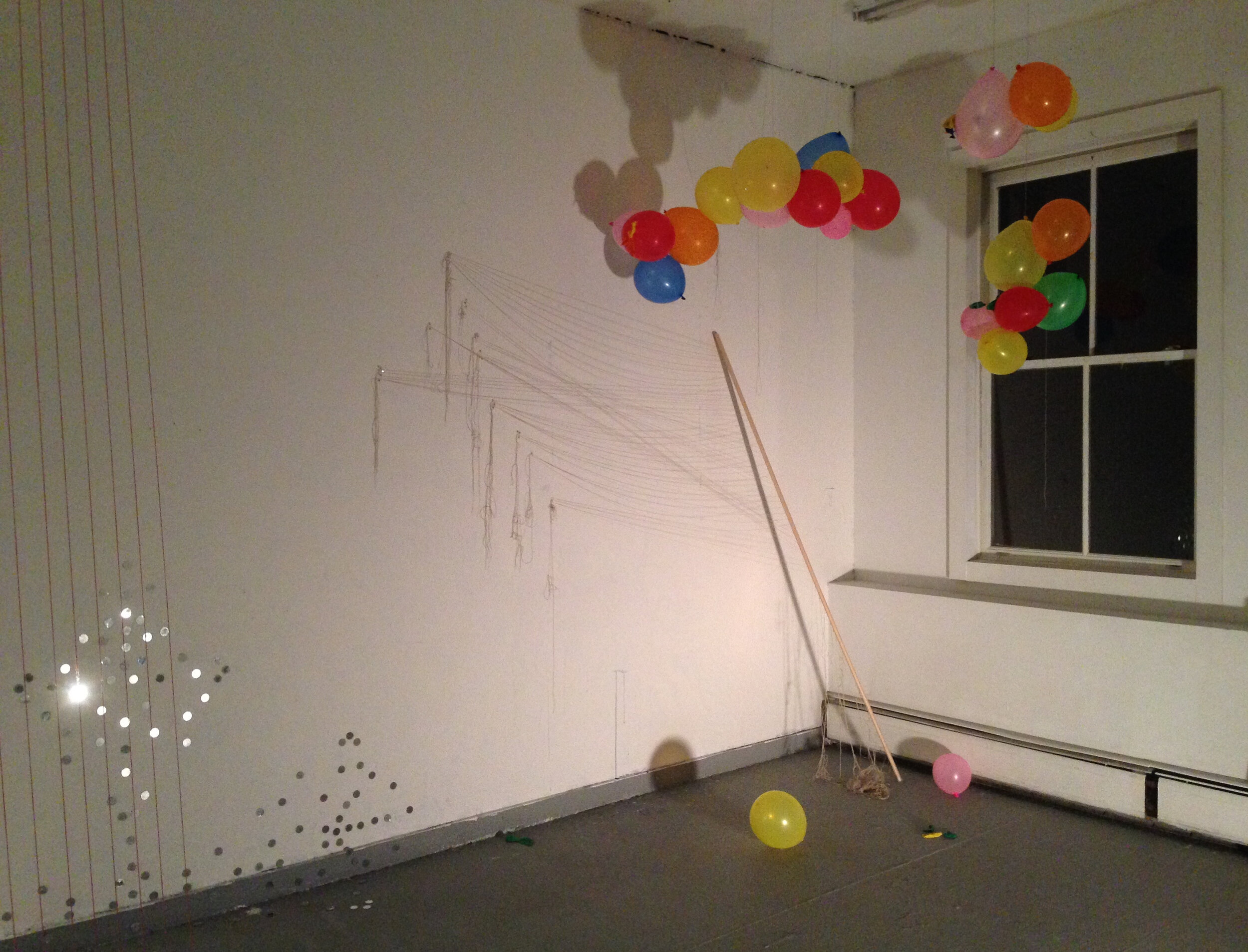   Lauren O'Neal ,  Queer Weather Systems (Excerpt) , mixed-media installation, Dimensions variable, NFS 