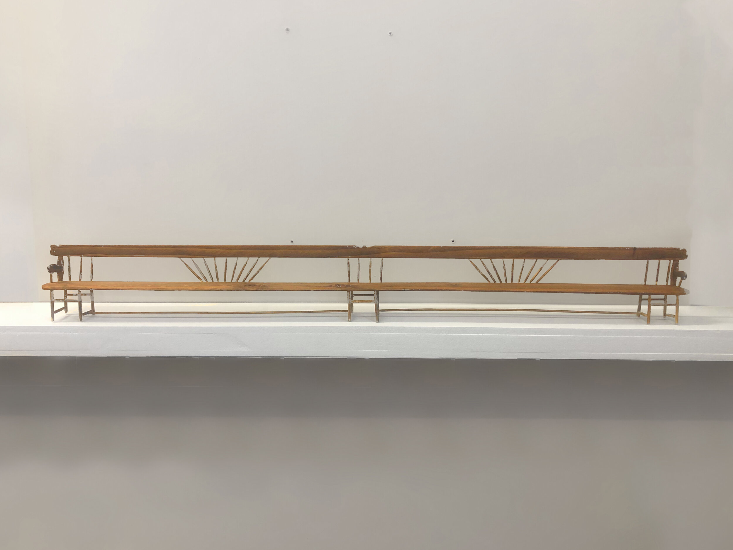  Daniel Zeese,  Bench 48,  Wood, 30x3.5x3 