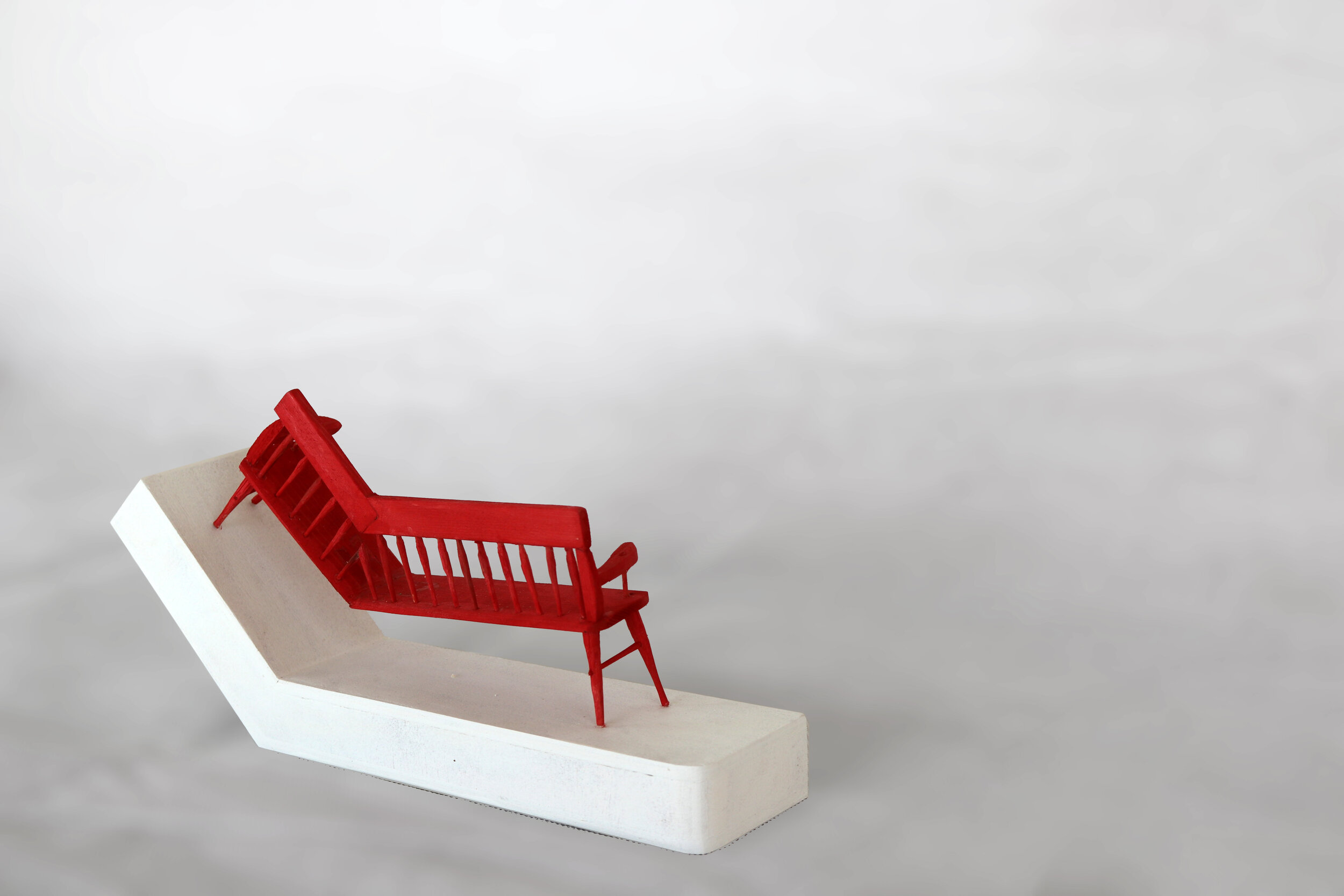  Daniel Zeese,  Bench 31,  Wood, 12x12x4 