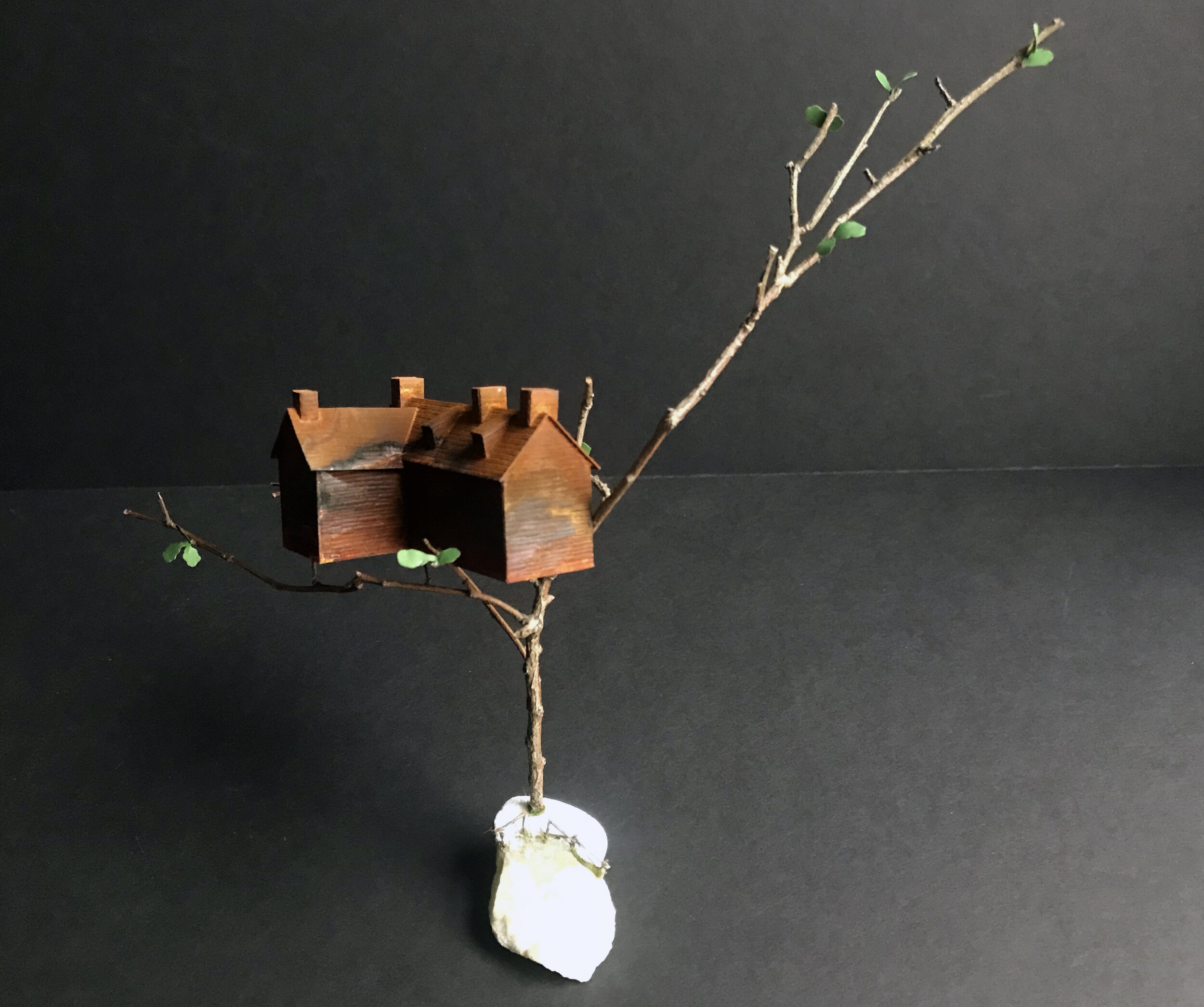 "upstream and over the stones" by Tatiana Flis