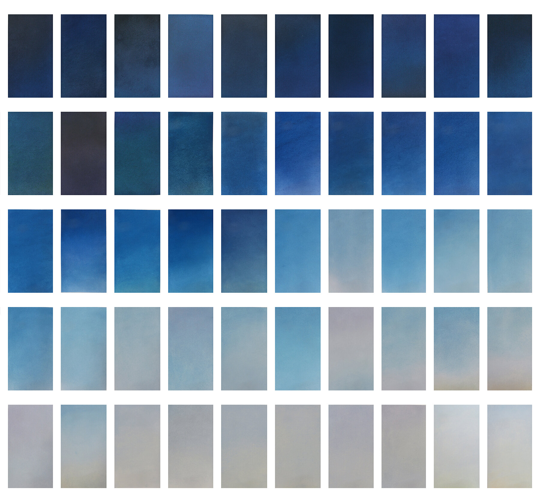 "Fifty Shades of Blue" by Ponnapa Prakkamakul