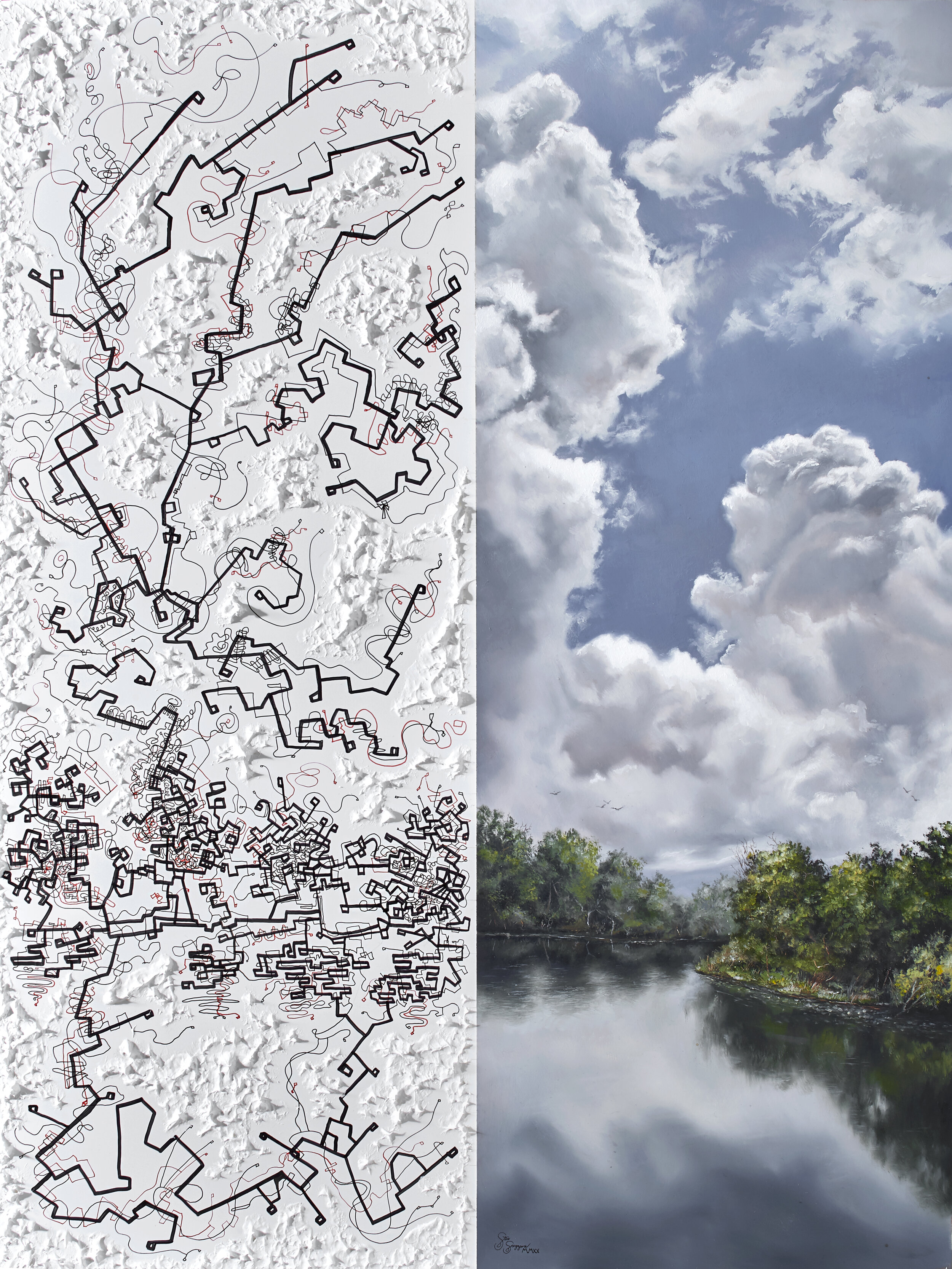 "Collapse Of The Environment #6" by Steve Sangapore