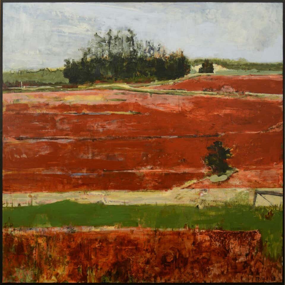 "Red Brook XIV" by John J. Daly