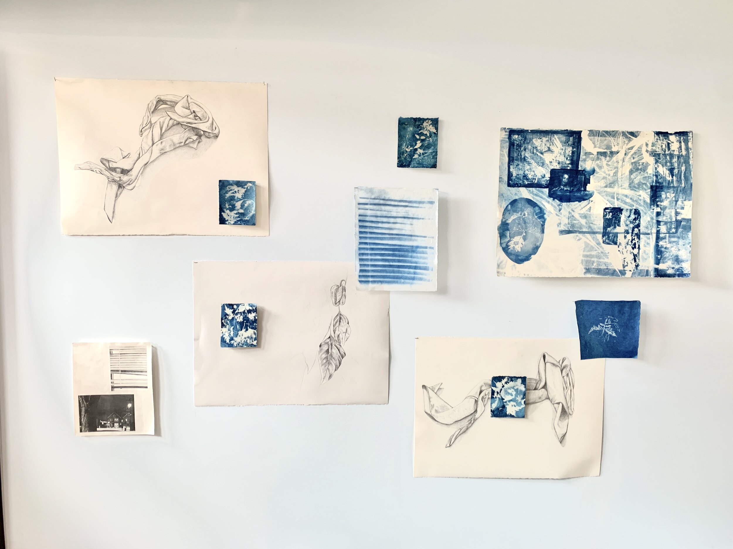   of tabernacle ; cyanotype, graphite, lithograph; size variable 