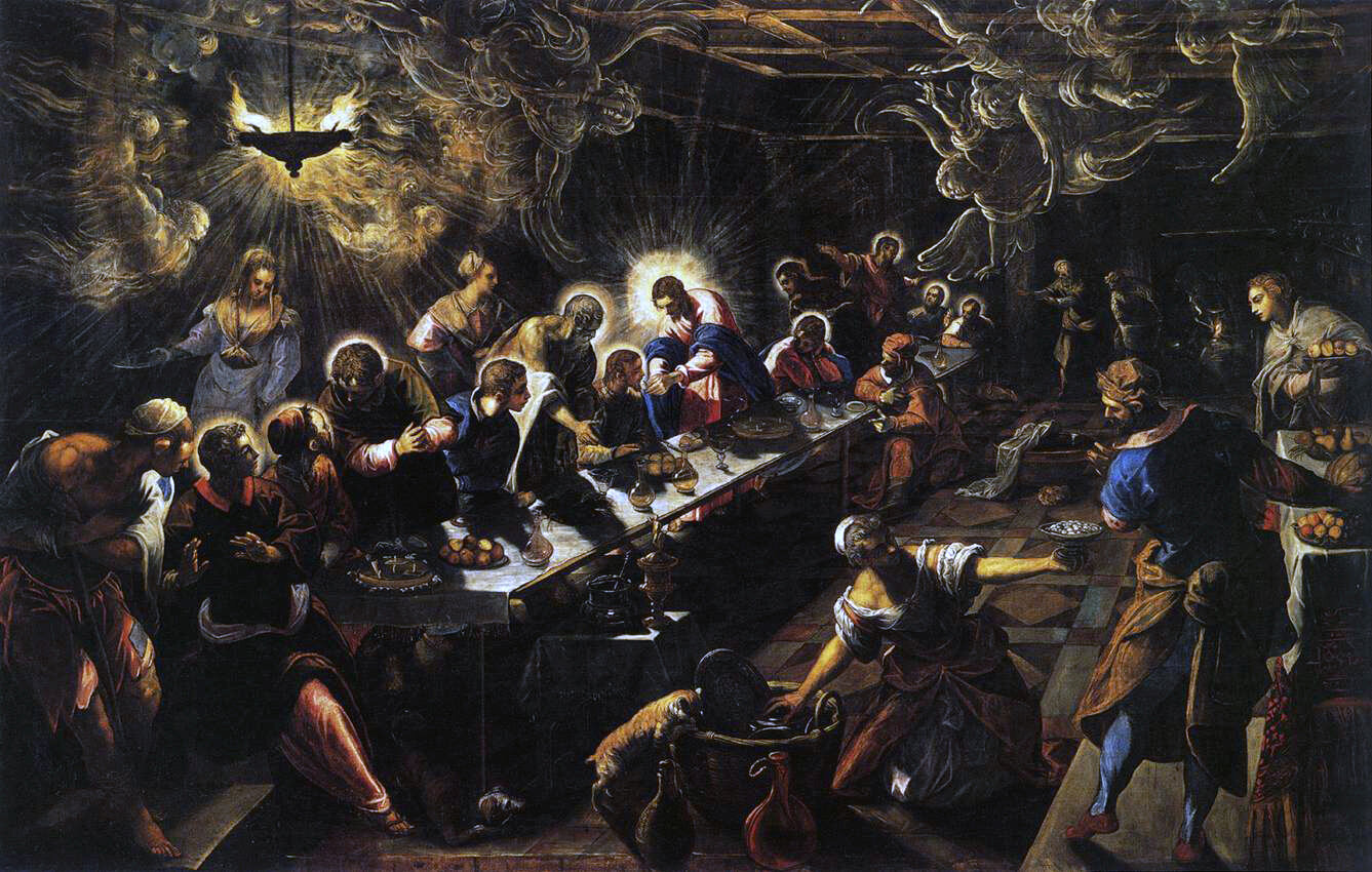The Last Supper, Jacopo Tintoretto