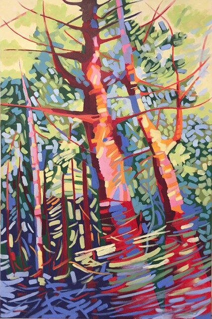 Strangers in the night Painting by Mosh Mosh - Fine Art America